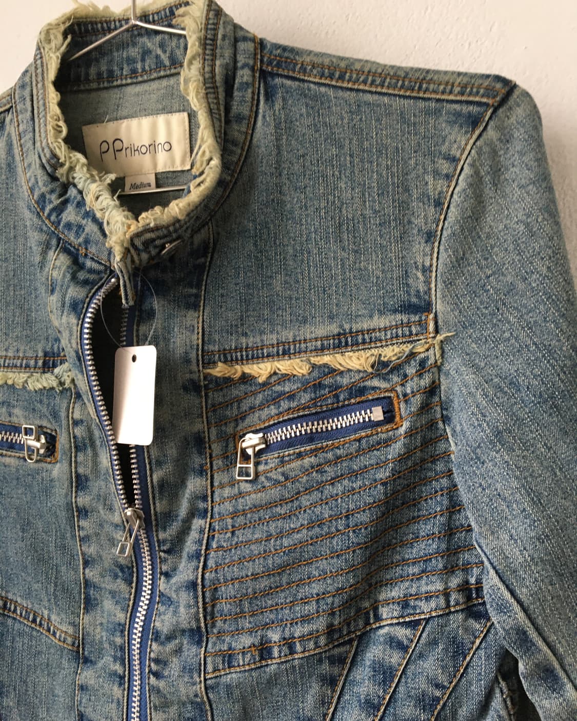 Grunge mood denim jacket 상품이미지4