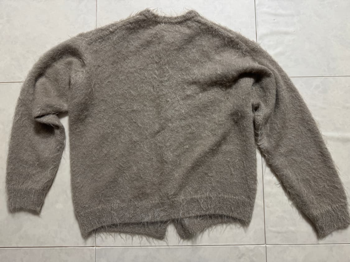 오라리 24aw 슈퍼키드 모헤어 가디건 5 상품이미지4