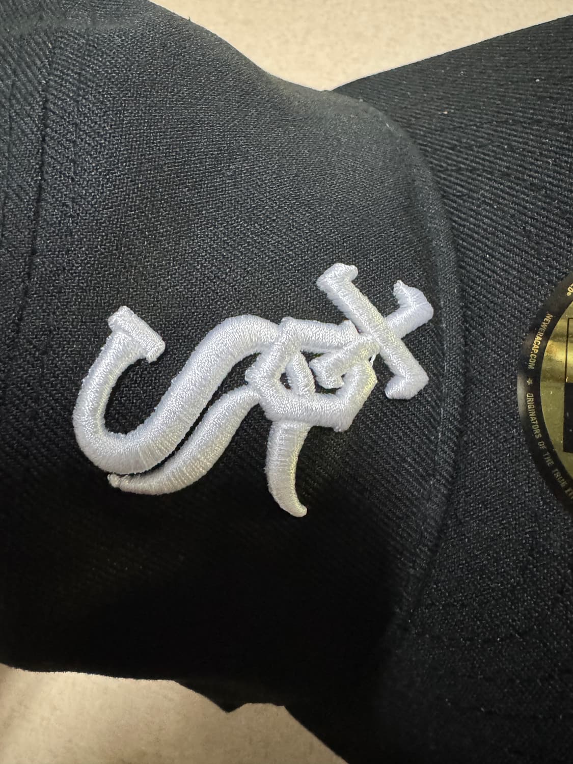 뉴에라 필박스 시카고화이트삭스 758 (60.6cm) 블랙 상품이미지7