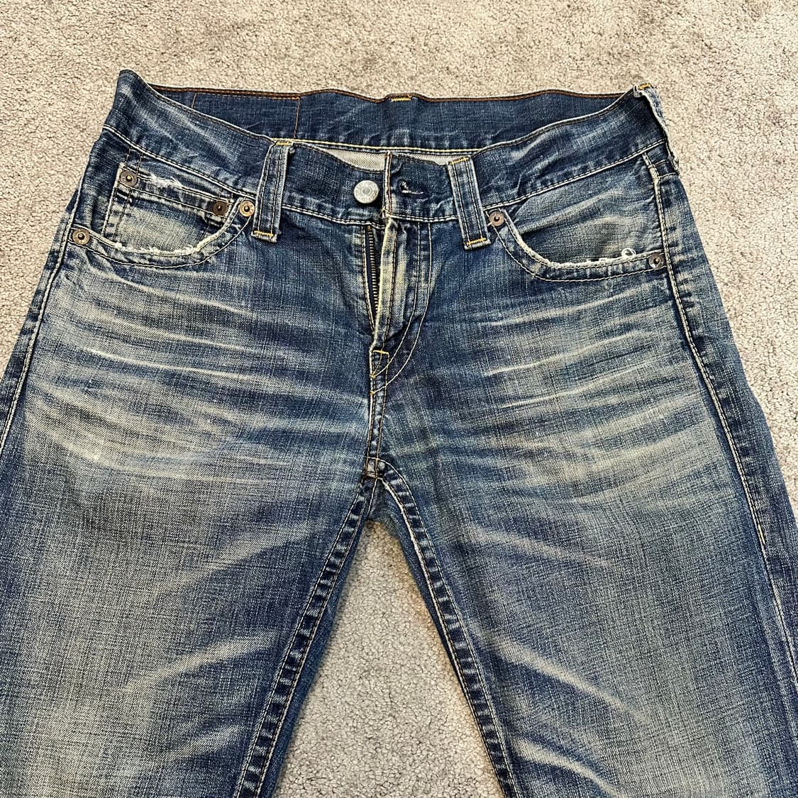 리바이스502 클래식 테이퍼드핏 데님 팬츠(32) 상품이미지10
