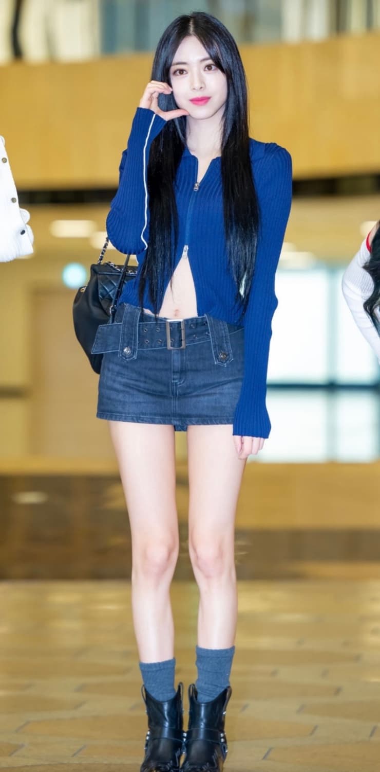 페인오어플레져 - MARS DENIM SKIRT_BLUE/S 상품이미지1