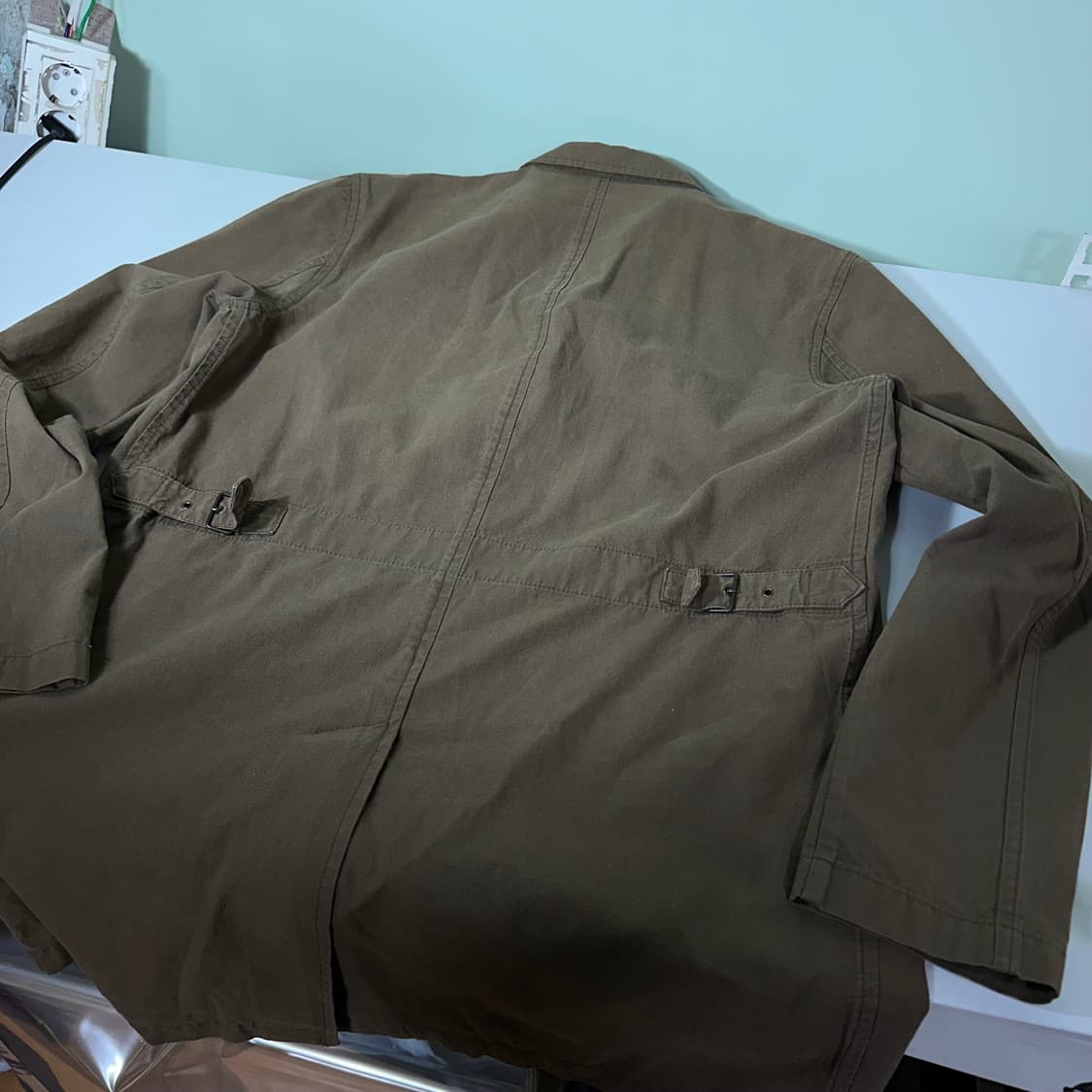 M 2 비이커 BEAKER 딥카키 코튼 야상자켓 상품이미지7