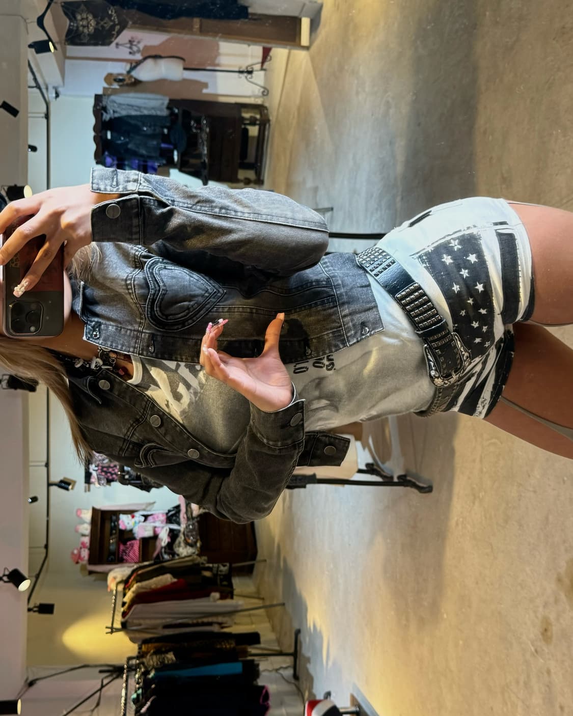 JILLSTUART 하트포켓 데님자켓 상품이미지6