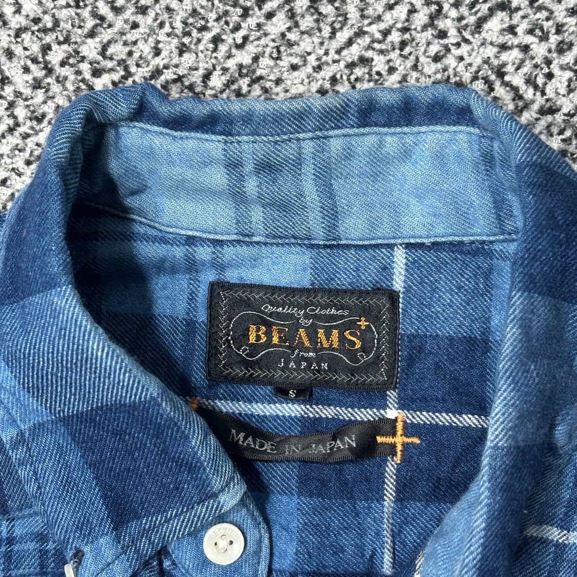 빔즈 플러스 BEAMS 체크 플란넬  상품이미지4