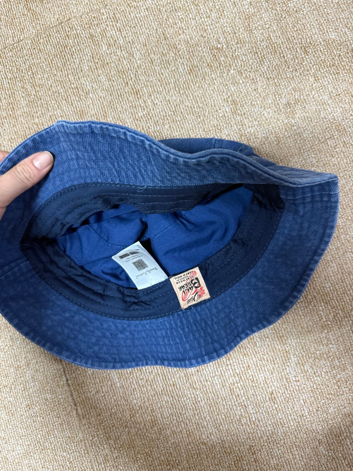 데우스 veilance bucket 데님 버킷햇 상품이미지2