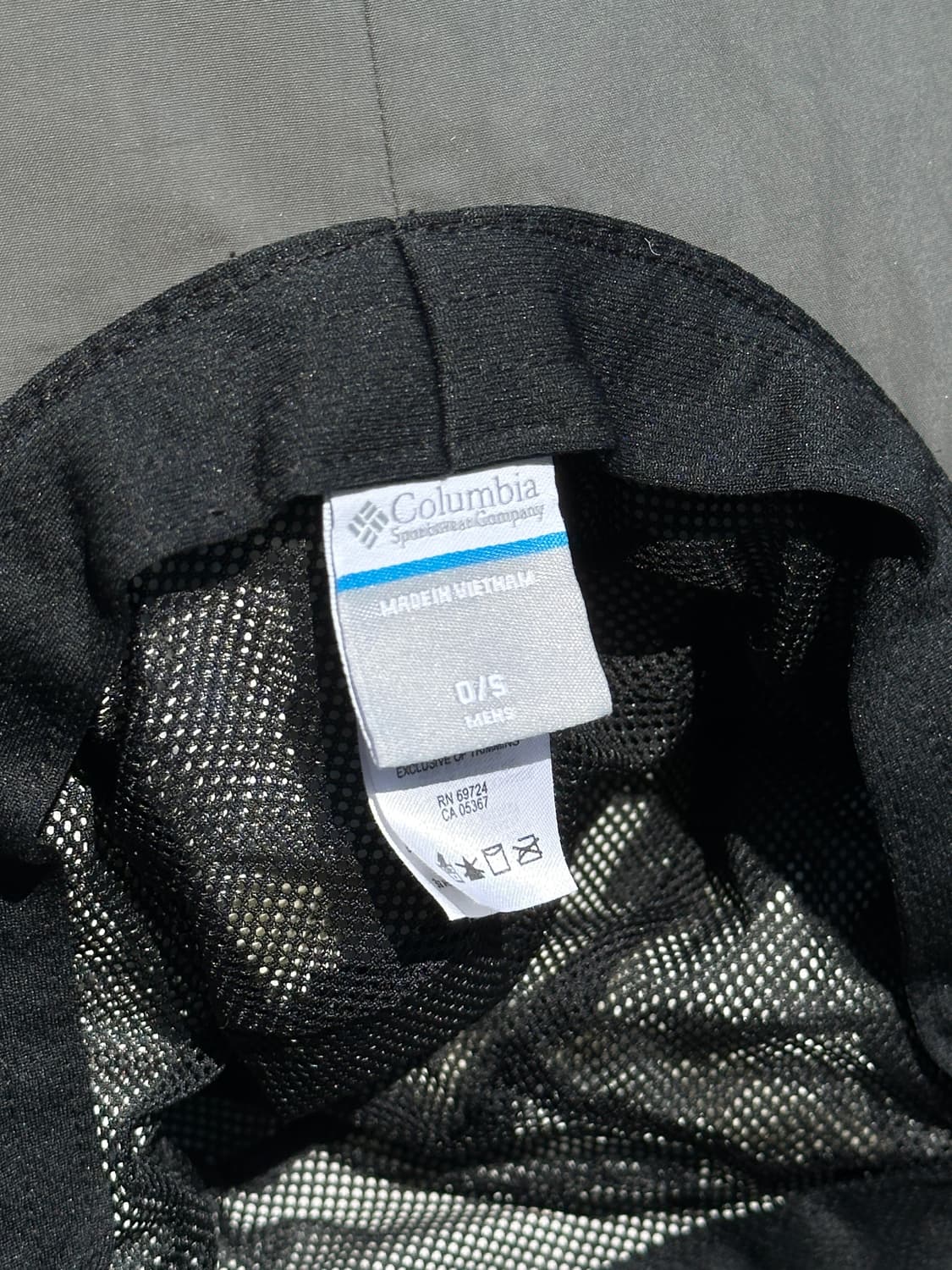 [M] 컬럼비아 옴니테크 블랙 부니햇 정글모 아웃도어 모자 캠핑 상품이미지5