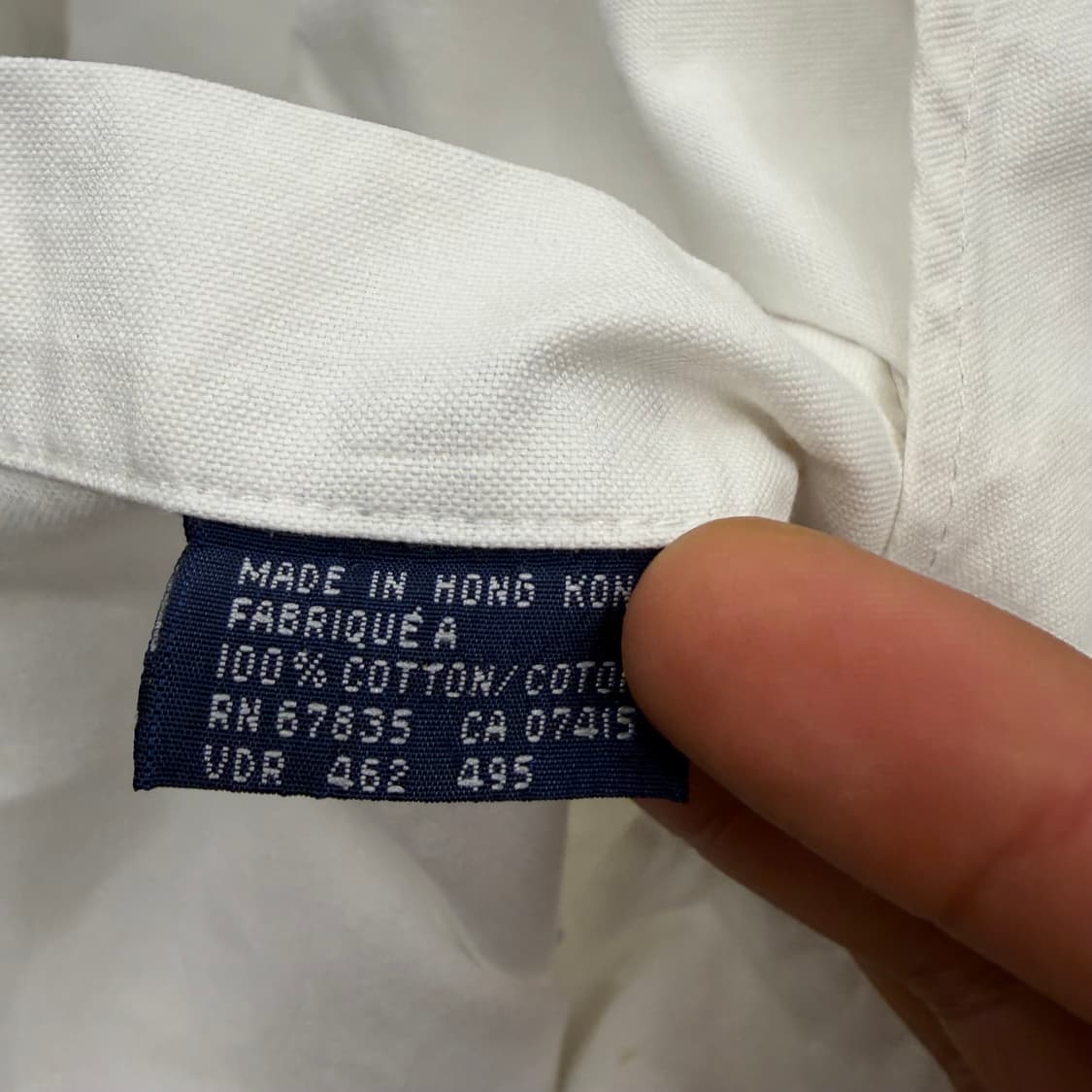 폴로 랄프 로렌 화이트 반팔 셔츠 XL 상품이미지9