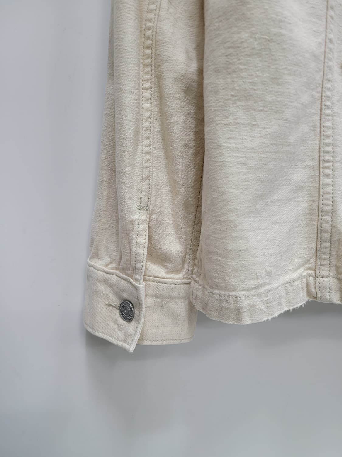 트루릴리전 데님 트러커 자켓 / 여 M 아이보리 
 상품이미지5