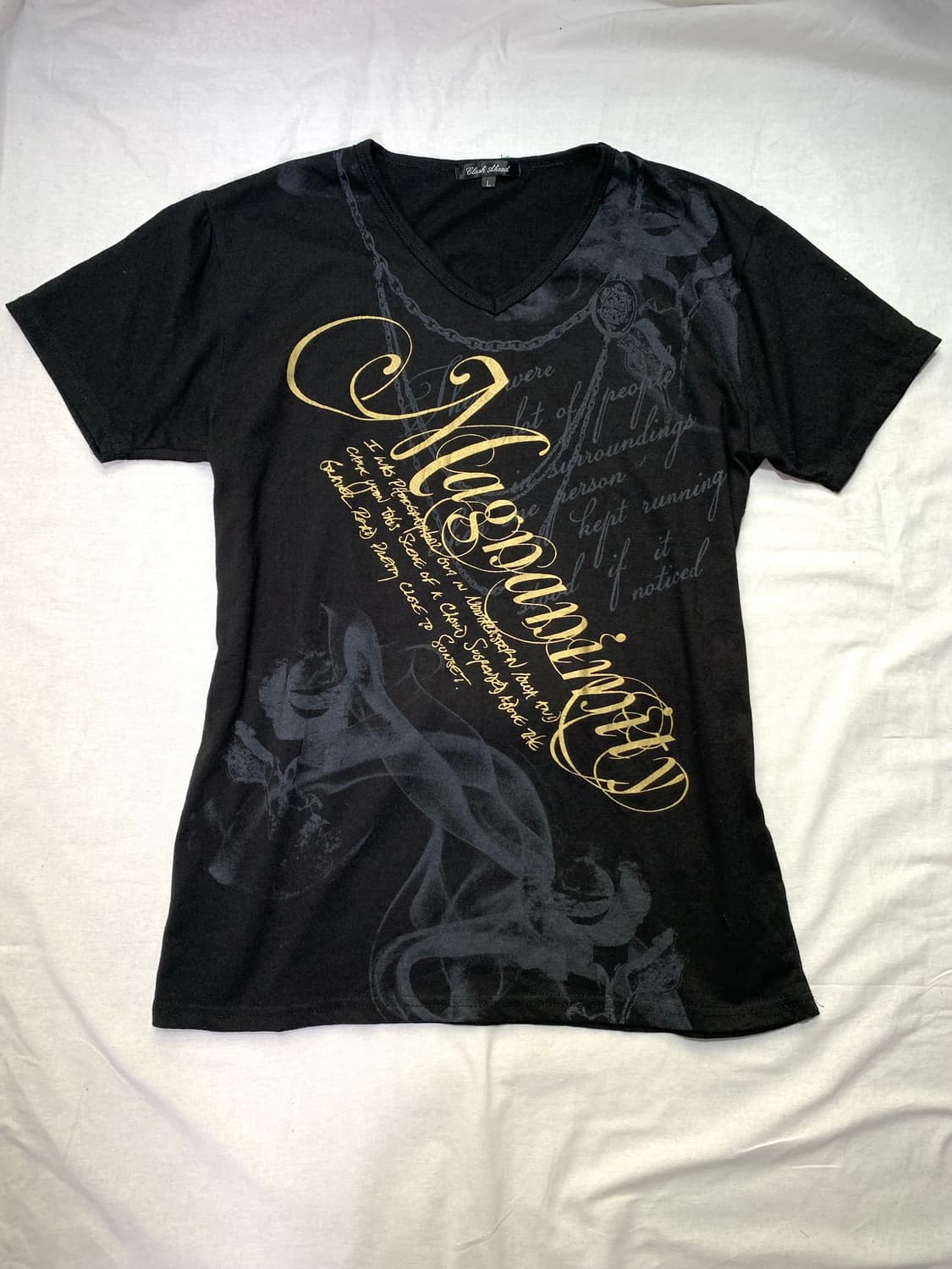 Clash ahead lettering detail t-shirt  상품이미지3