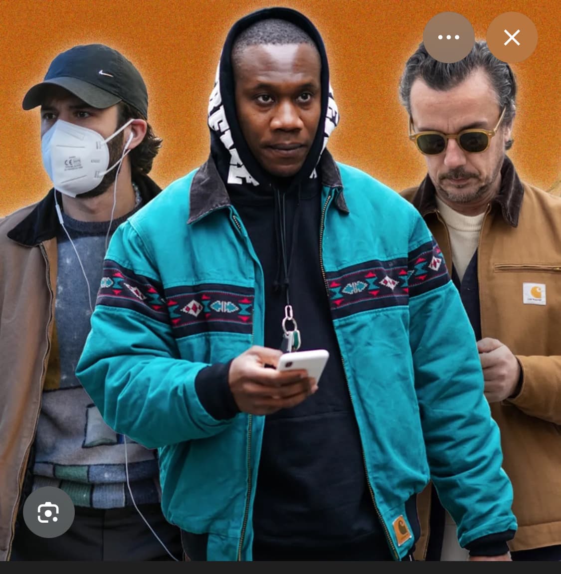 90s 칼하트 산타페 사우스웨스트 아즈텍 jr 0455 민트 L 판매 상품이미지1