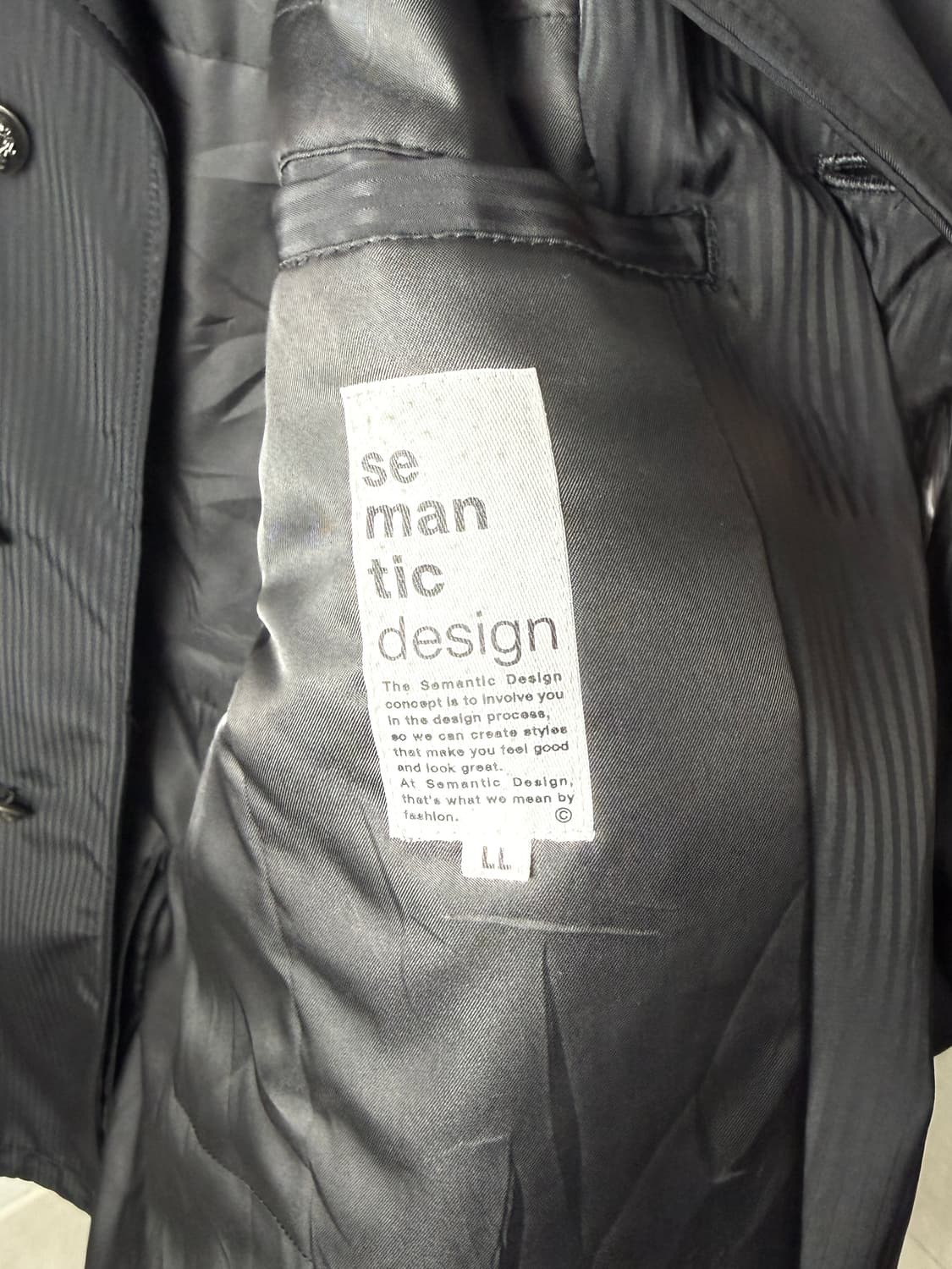 Semantic Design 퍼 트리밍 코트 상품이미지4