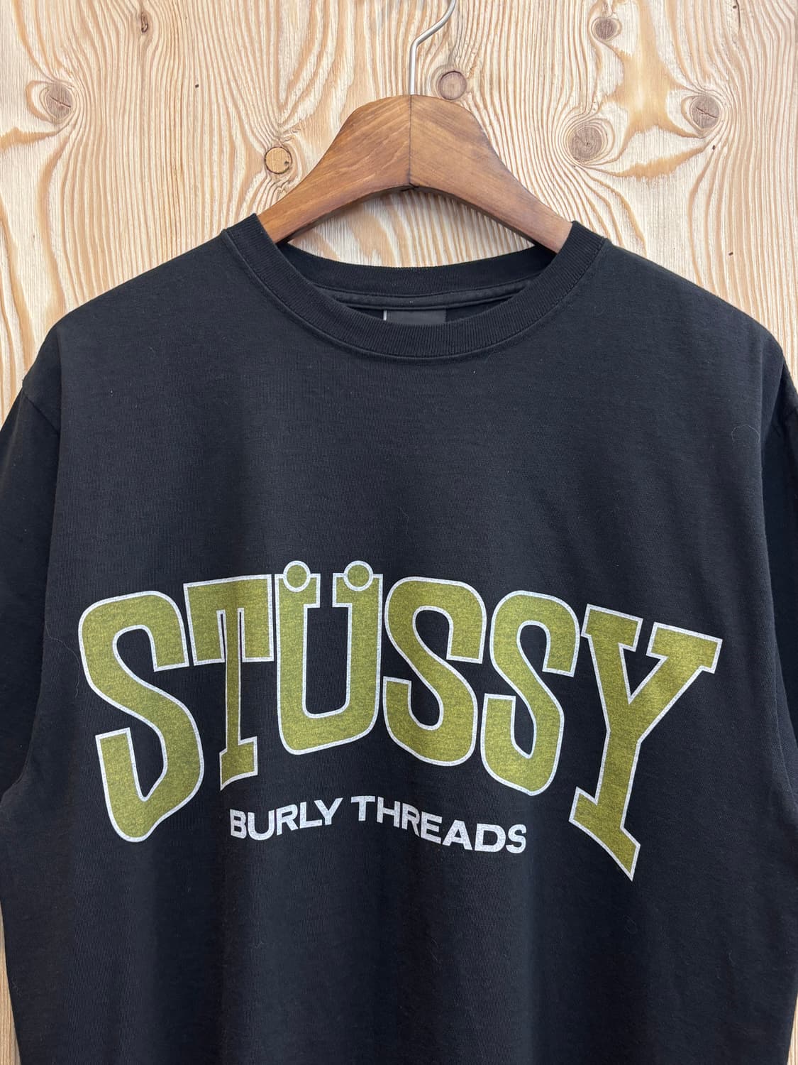 스투시 벌리 쓰레드 피그먼트 다이드 티셔츠 상품이미지2