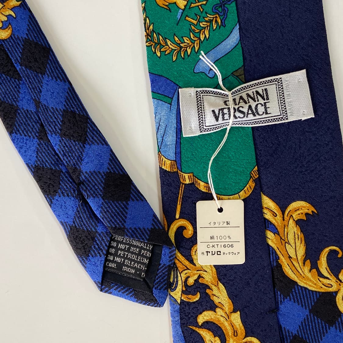 Versace 베르사체 정품 명품 넥타이 상품이미지5