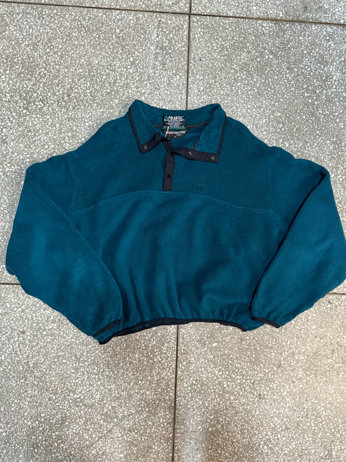 90s 스포츠마스터 폴라텍 짧뚱스타일 made in usa 후리스 플리스 상품이미지1