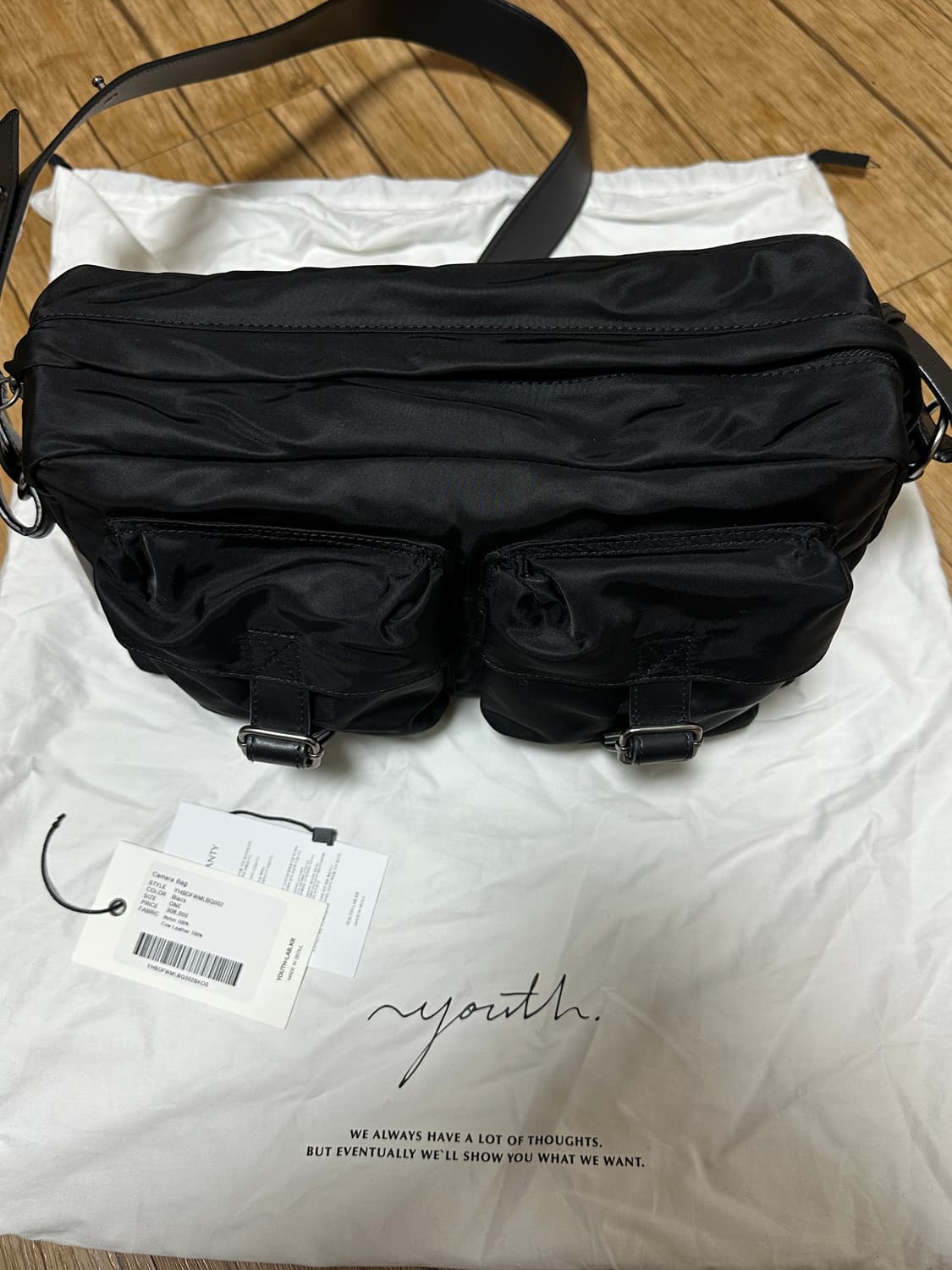 유스 카메라백 나일론 youth camera bag 이너백 포함 판매 상품이미지4
