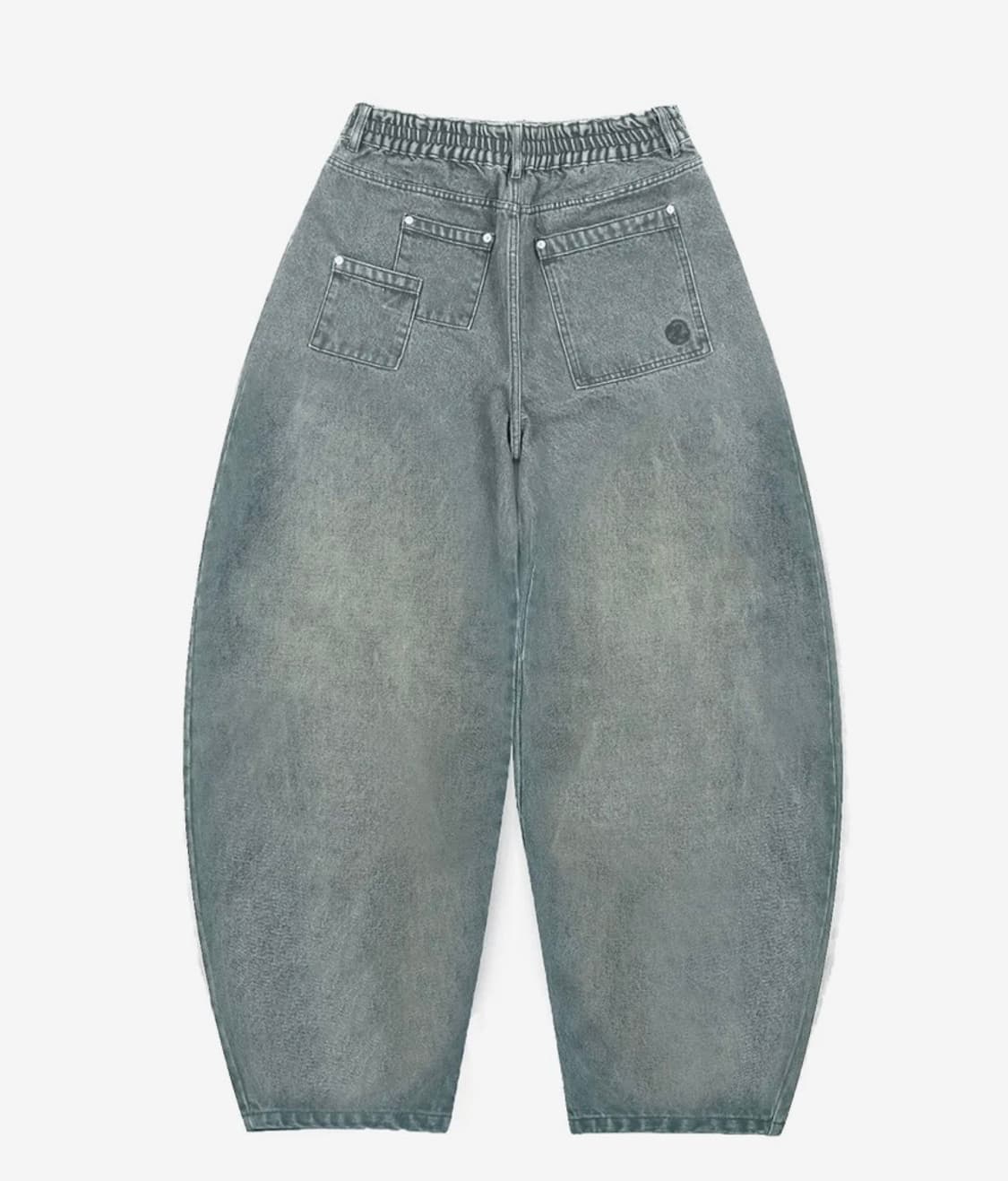 와이드 벌룬 데님 상품이미지2