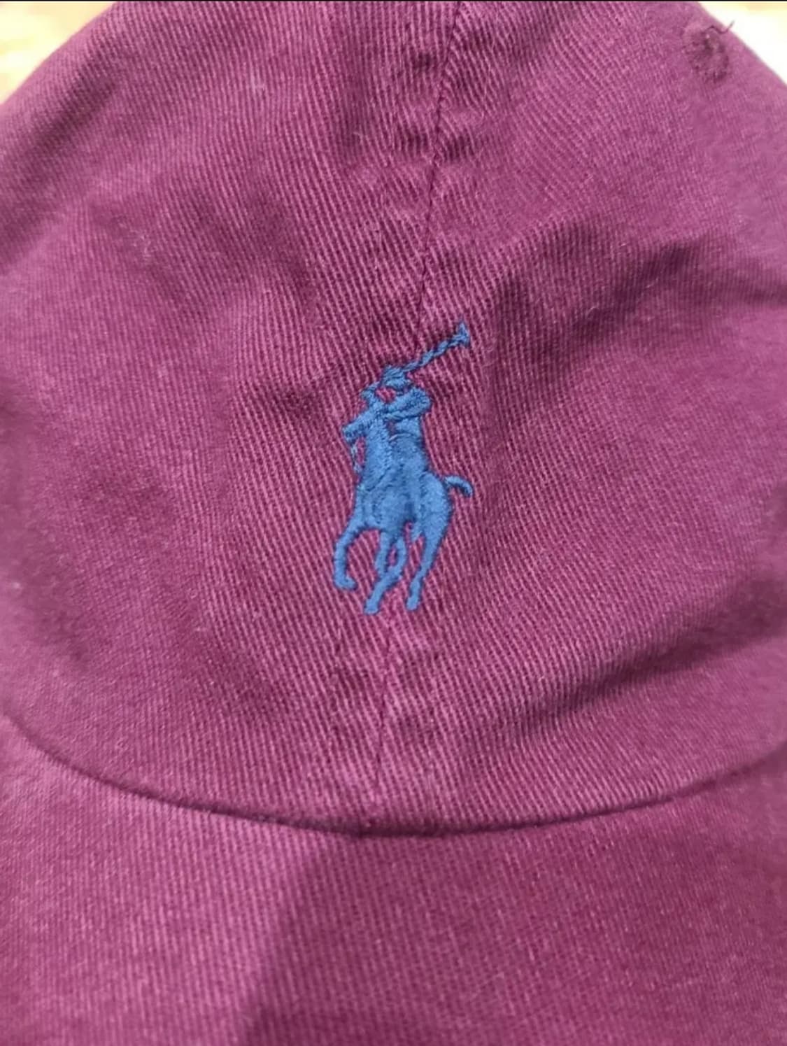 폴로 볼캡 버건디 상품이미지2