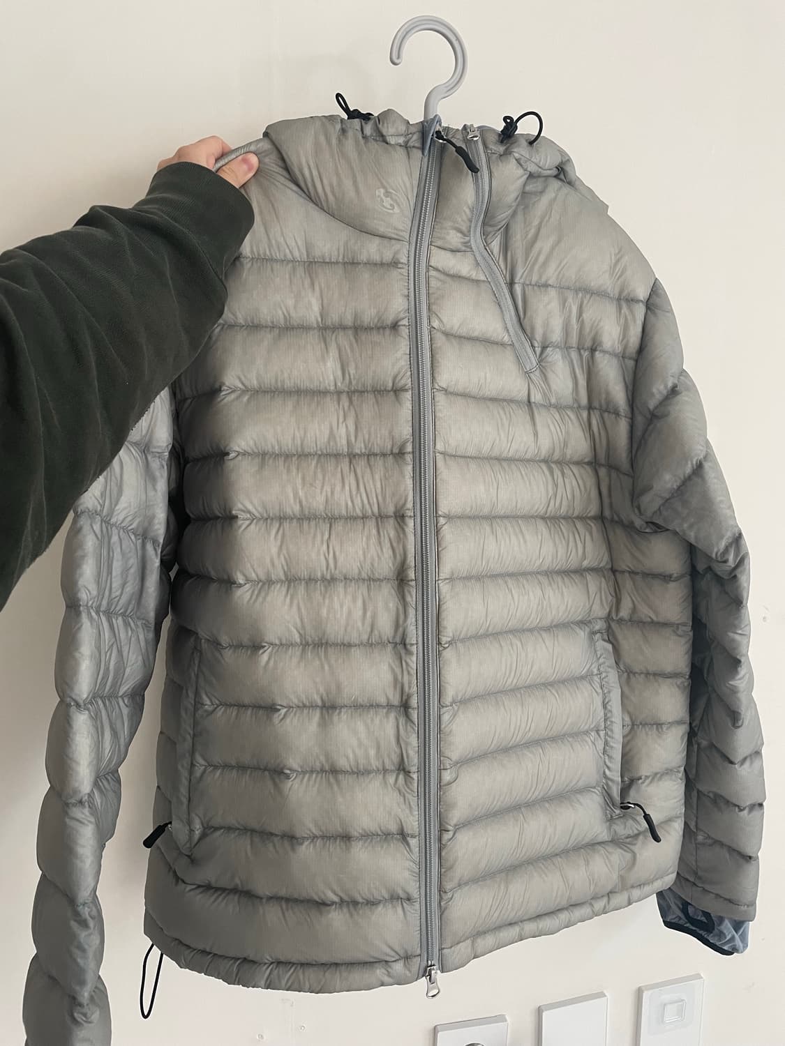 SANSAN GEAR 산산기어 서픽스 푸퍼 자켓 그레이  상품이미지2