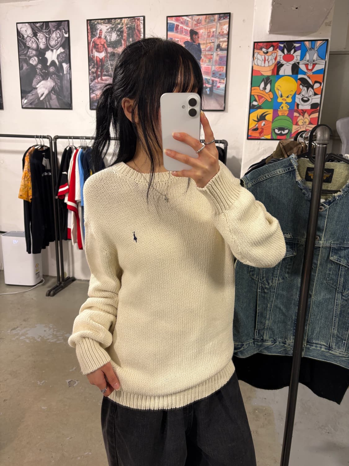 베이프 아카이브 스웨터 상품이미지1