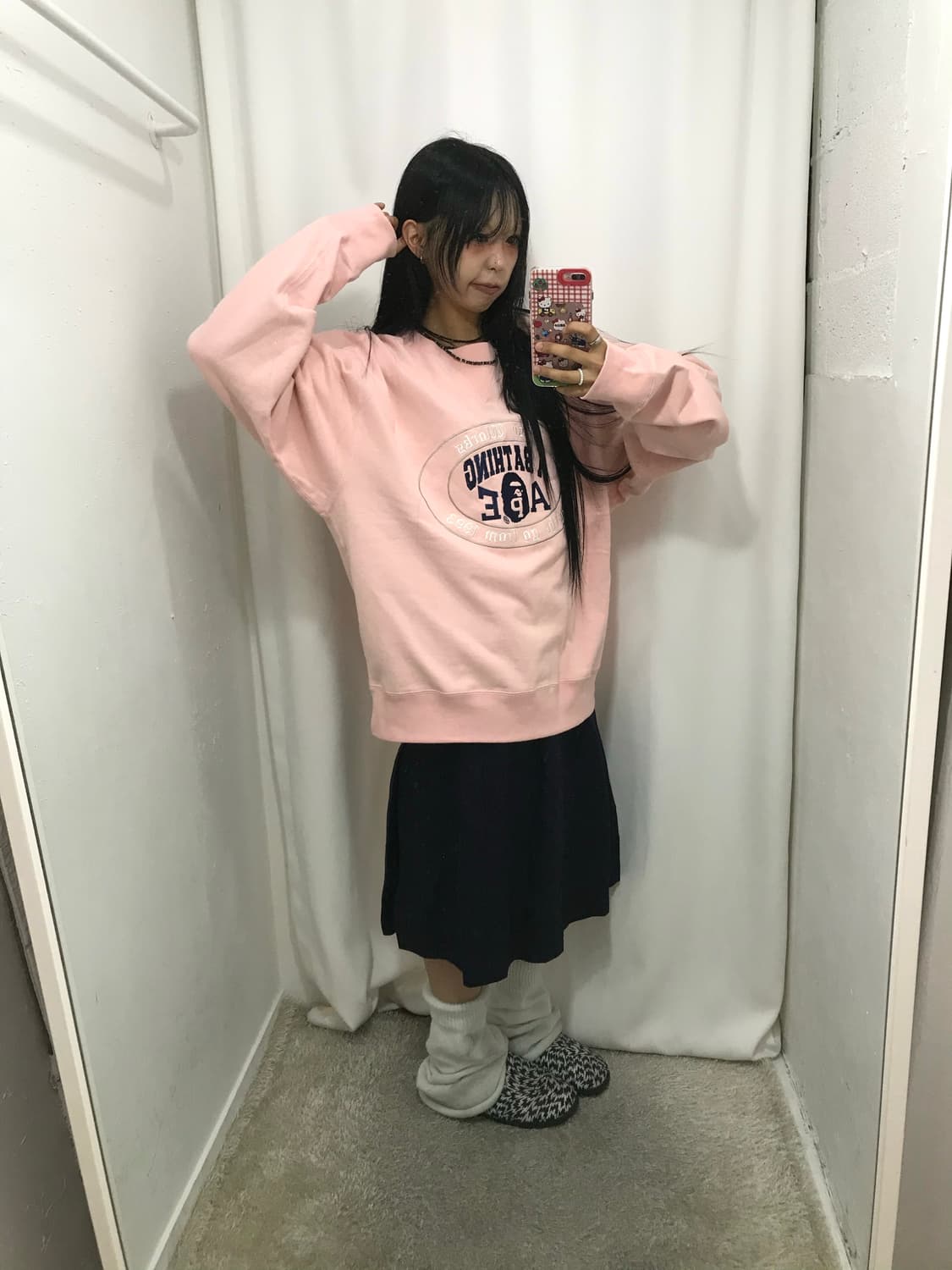 Bape Baby Pink SweatShirts ( 새상품 )  상품이미지2
