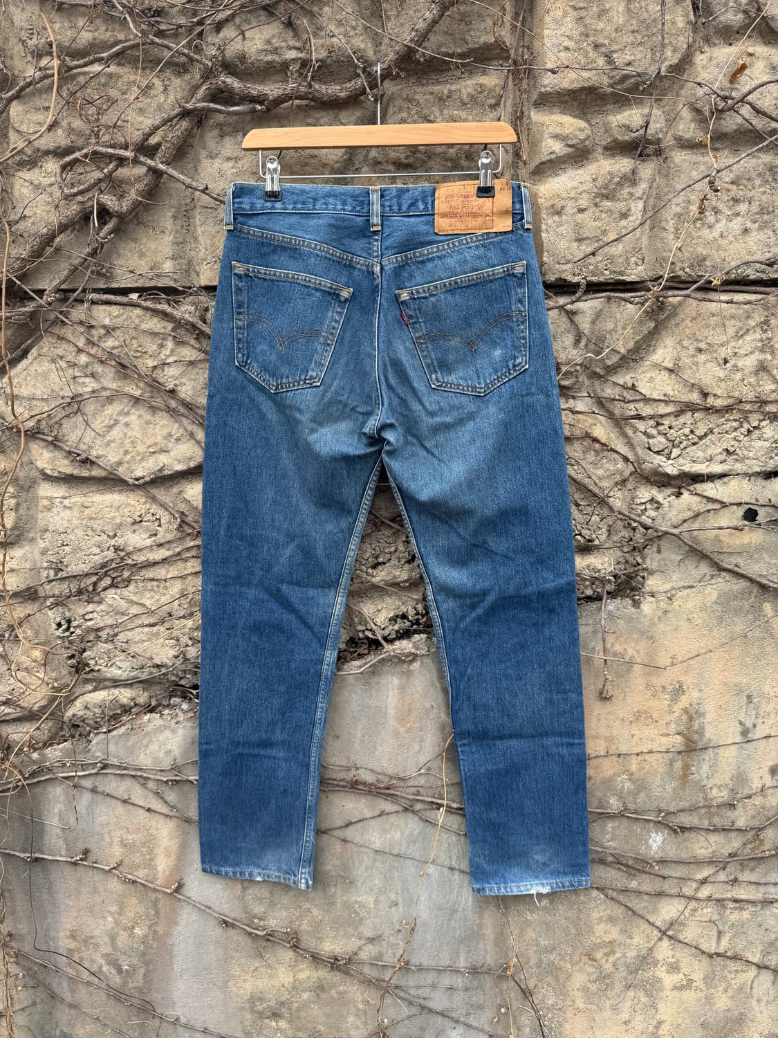90s 리바이스 빈티지 501 워싱 데님 팬츠 31 상품이미지2