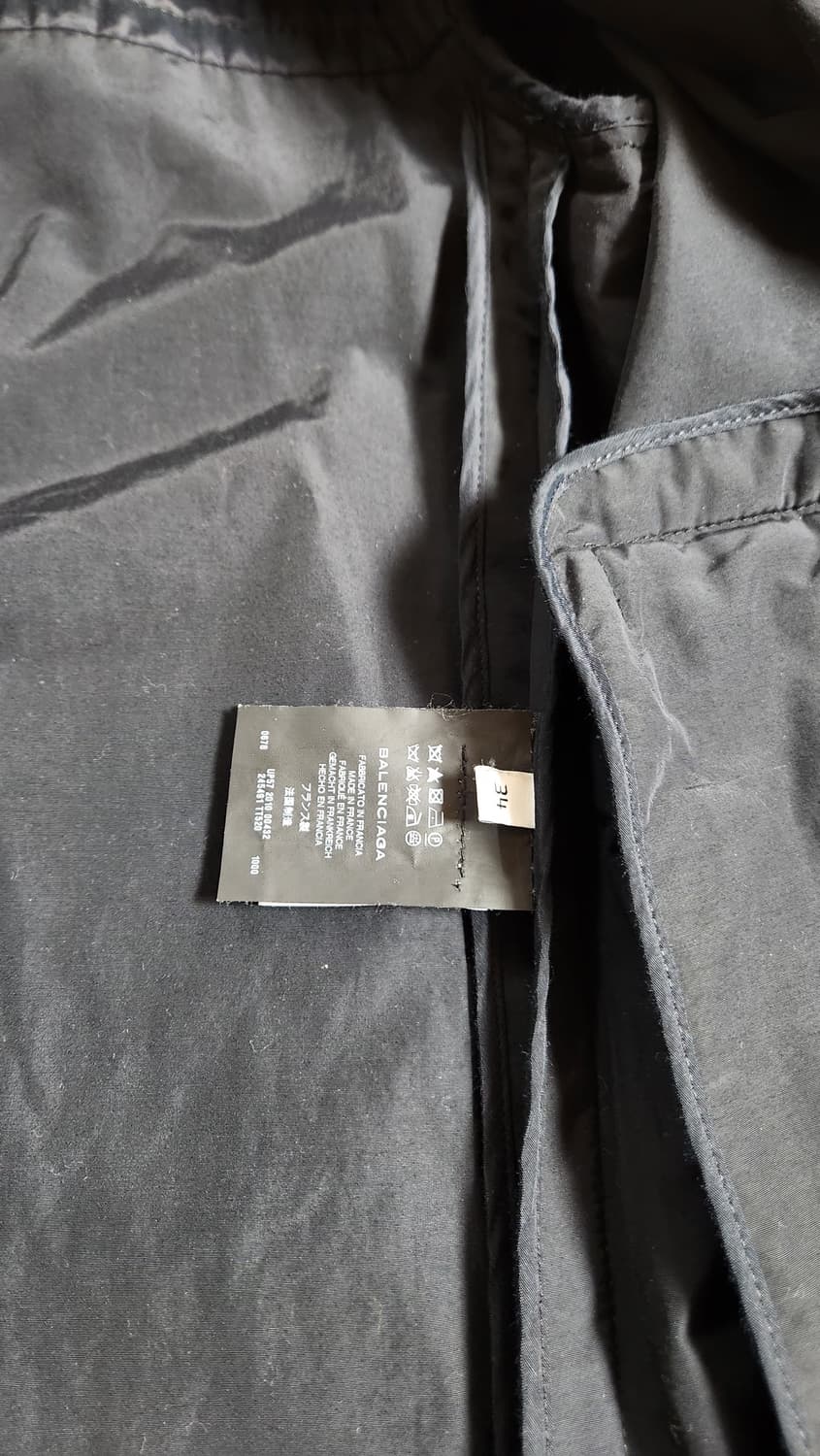 발렌시아가 더블 브레스트 코트 상품이미지3