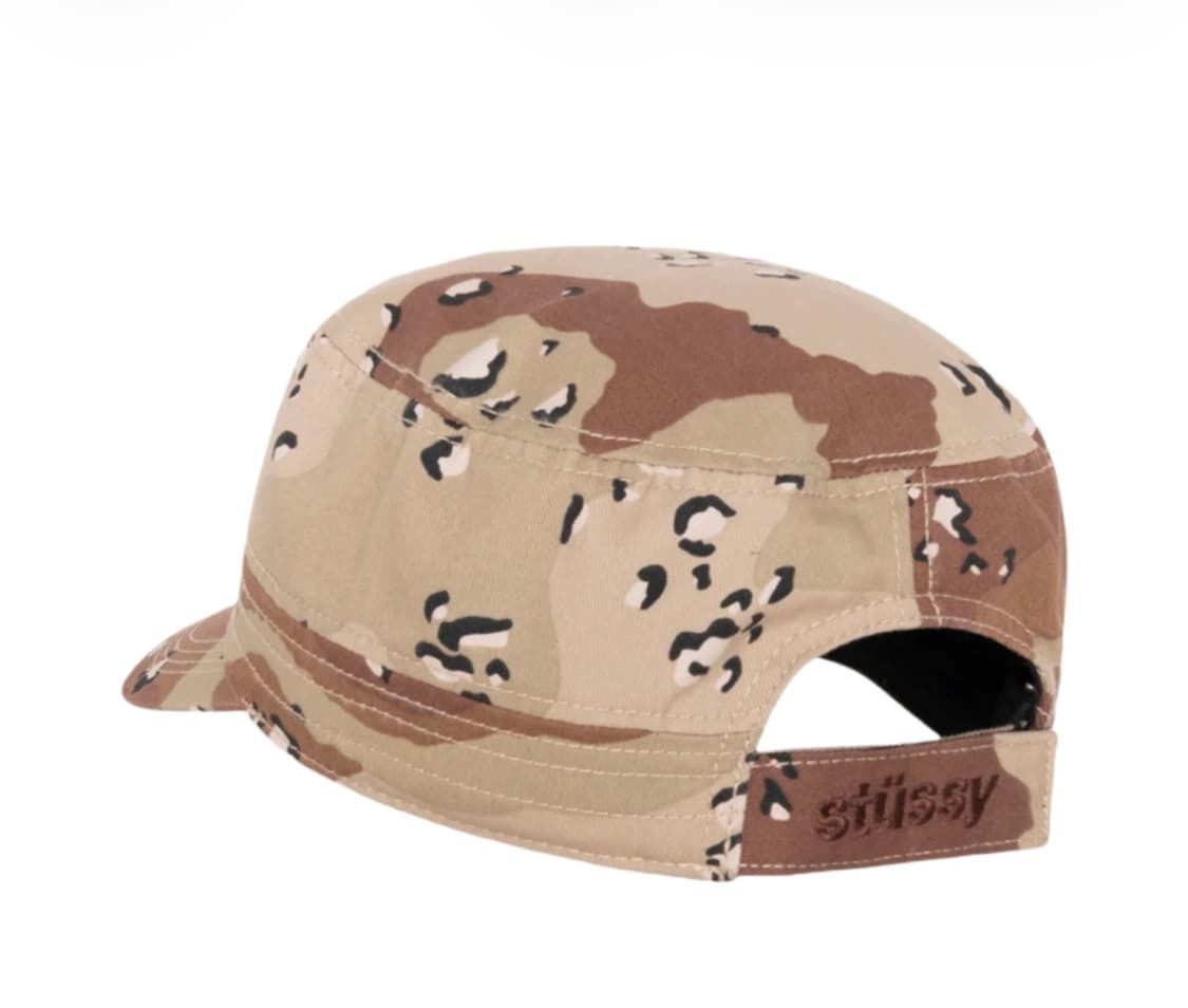 Stussy Helvetica Logo Cadet Cap Camo 상품이미지2