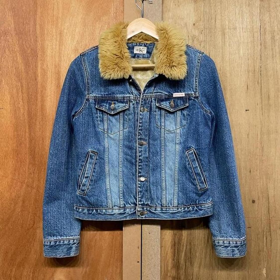 캘빈클라인 쉐르파 트러커 자켓 (여성S-M) 상품이미지1