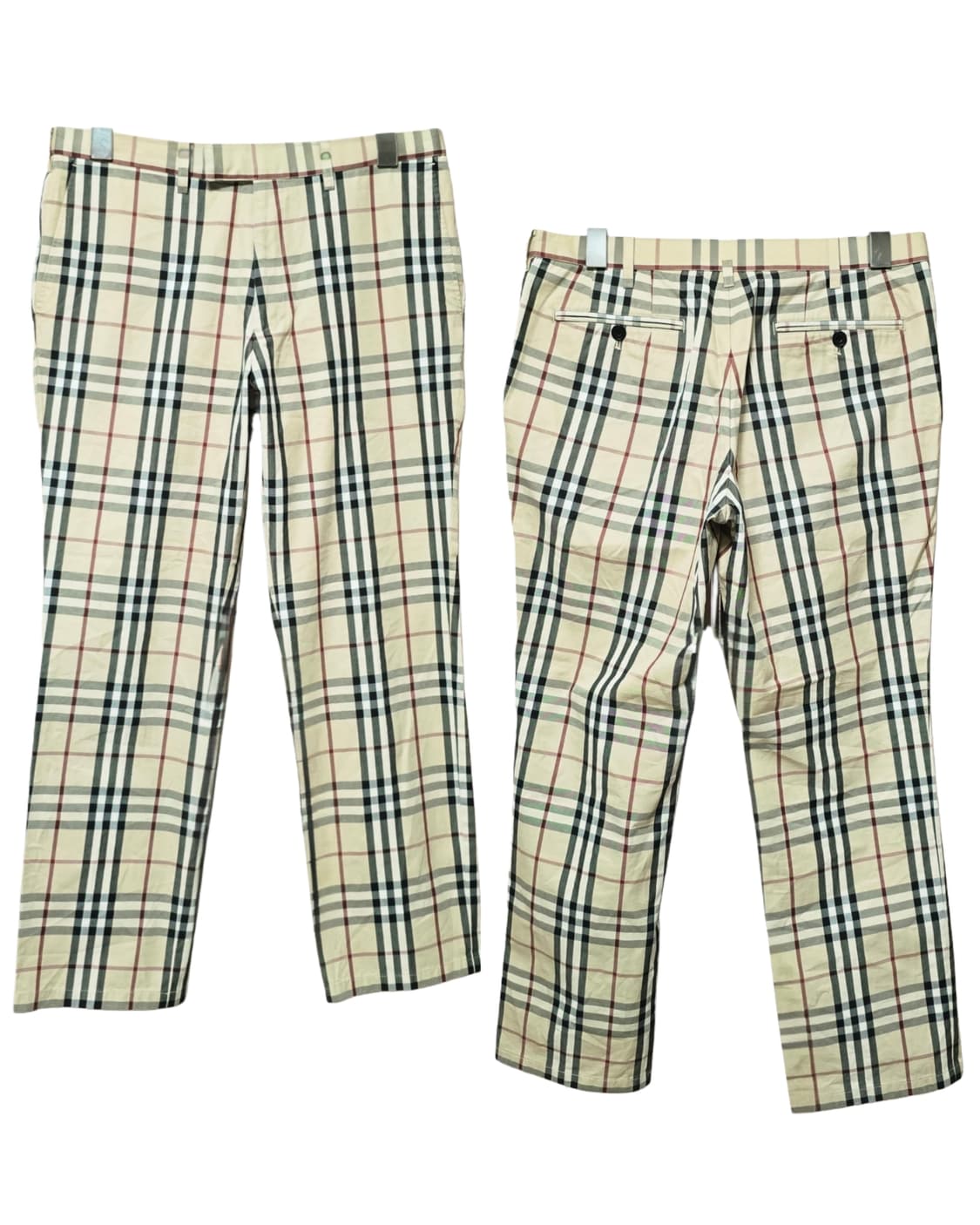 정품  버버리 체크바지 /여30 상품이미지1