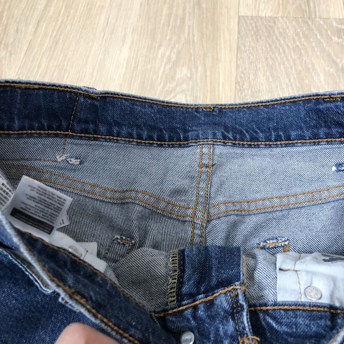 (30) 리바이스 Levi's 517 부츠컷 중청 워시드 데님 상품이미지5