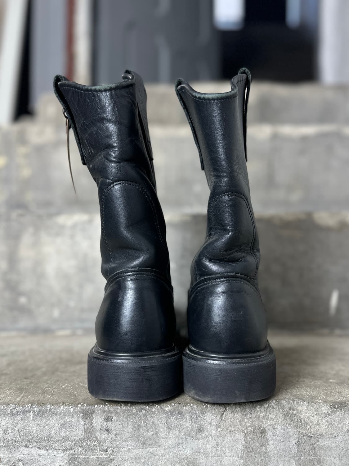 00's OG USA Made 레드윙 1125 페코스 블랙 웨스턴 부츠 상품이미지7