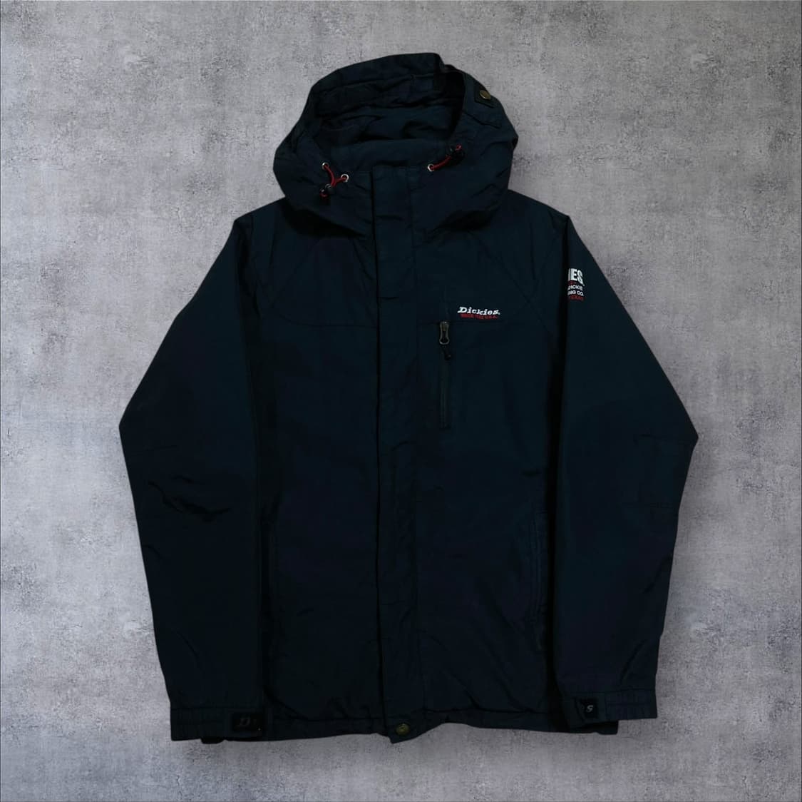 디키즈 스몰 로고 블랙 바람막이 상품이미지1