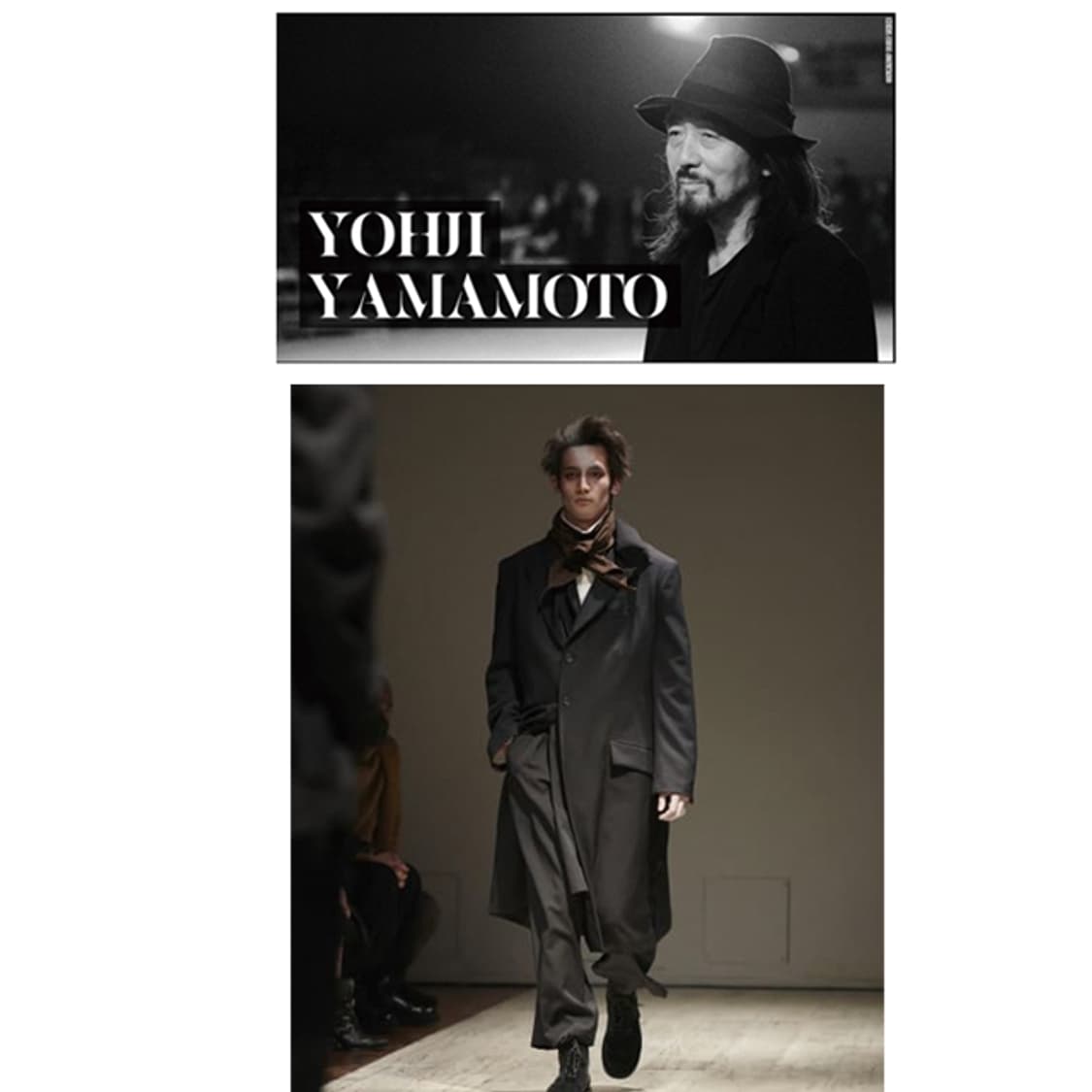 Yohji Yamamoto 싱글울코트 상품이미지1