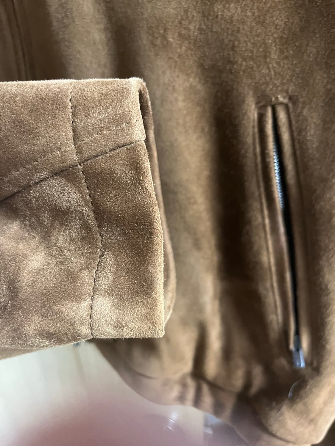 [4] 해칭룸 스웨이드 후드 점퍼 상품이미지3