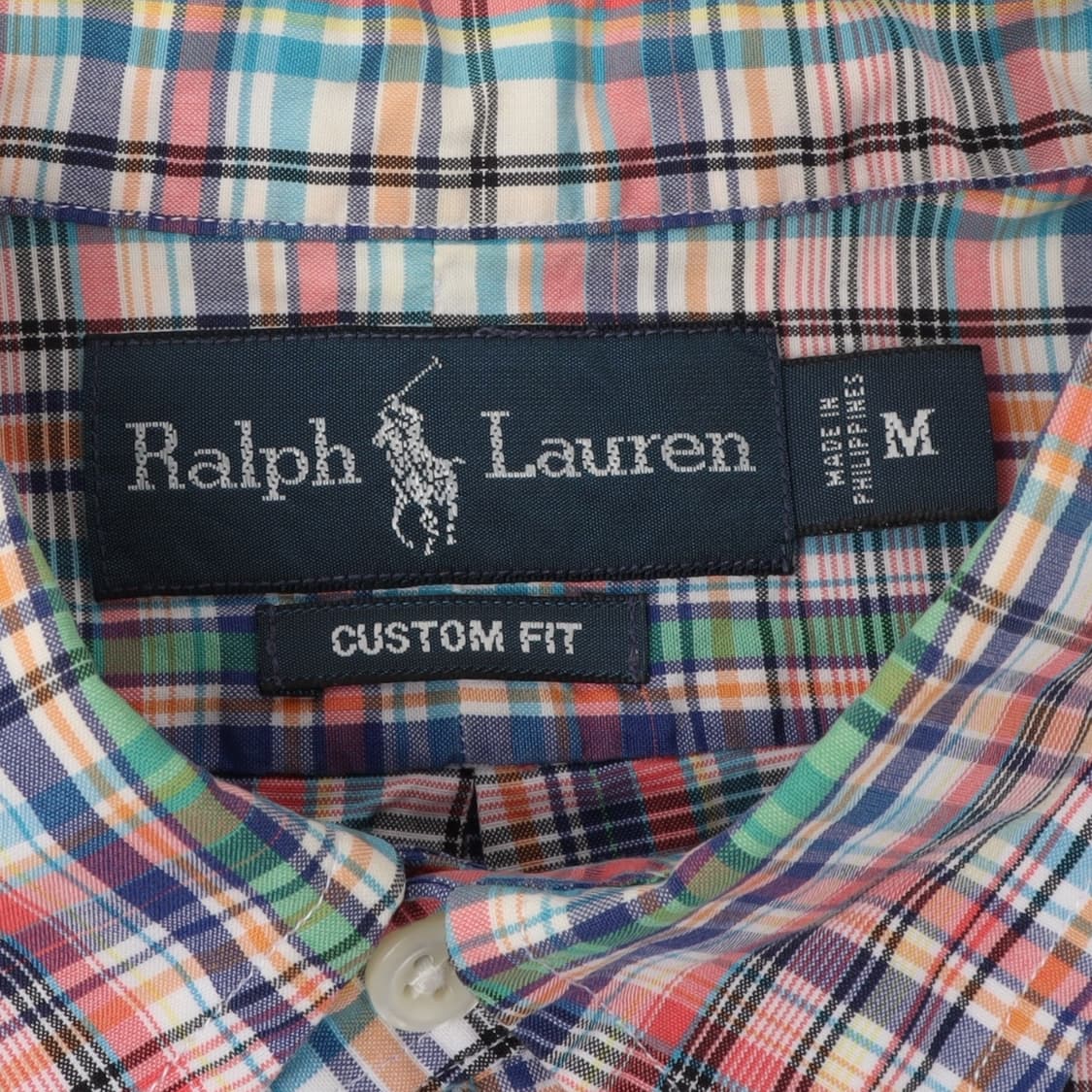 폴로 랄프로렌 멀티컬러 체크 커스텀핏 셔츠 상품이미지8