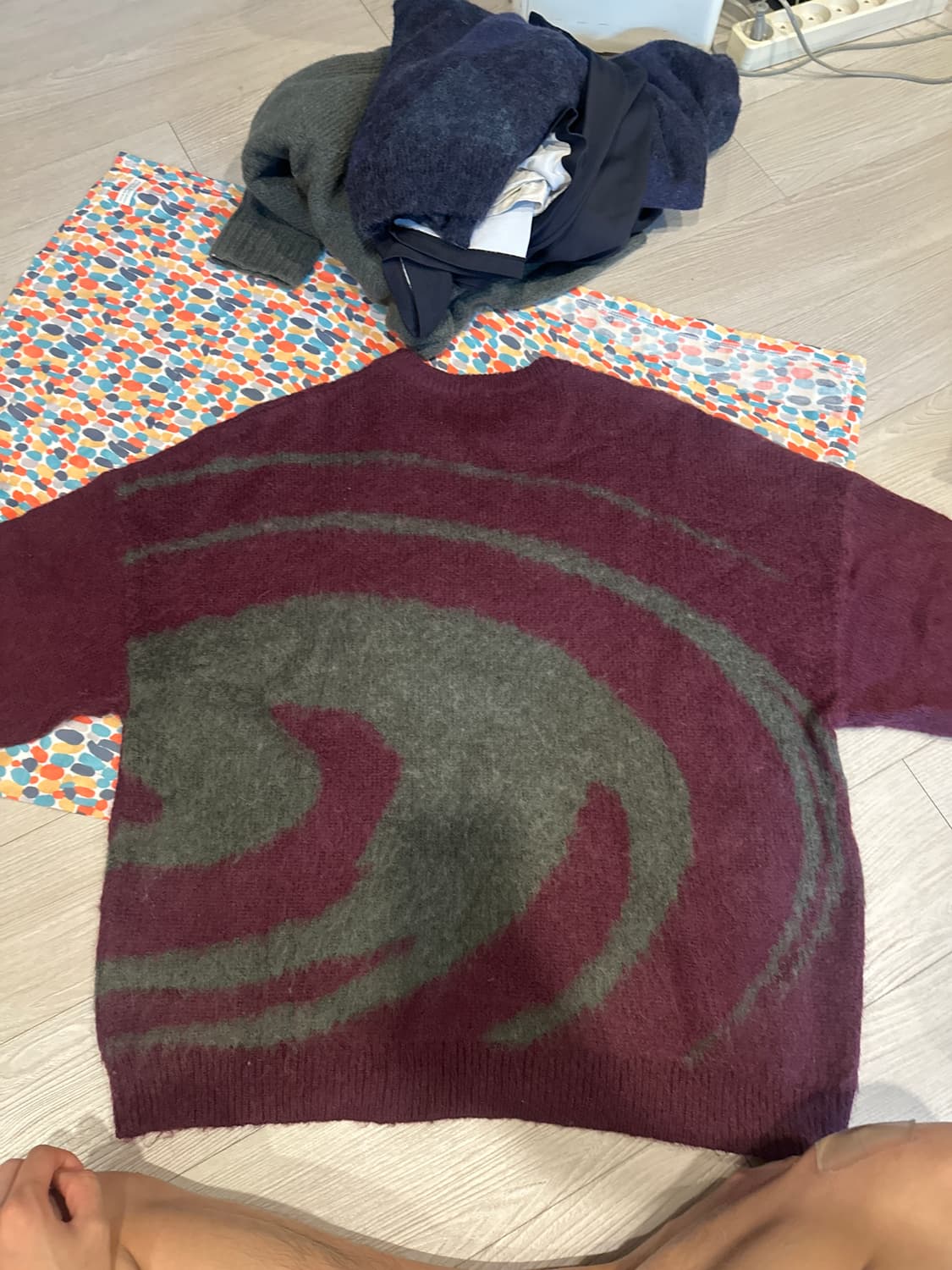 엑스톤즈 니트 M 상품이미지2