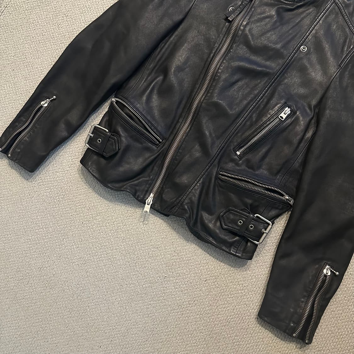 올세인츠 AllSaints 양가죽 라이더 자켓 상품이미지3