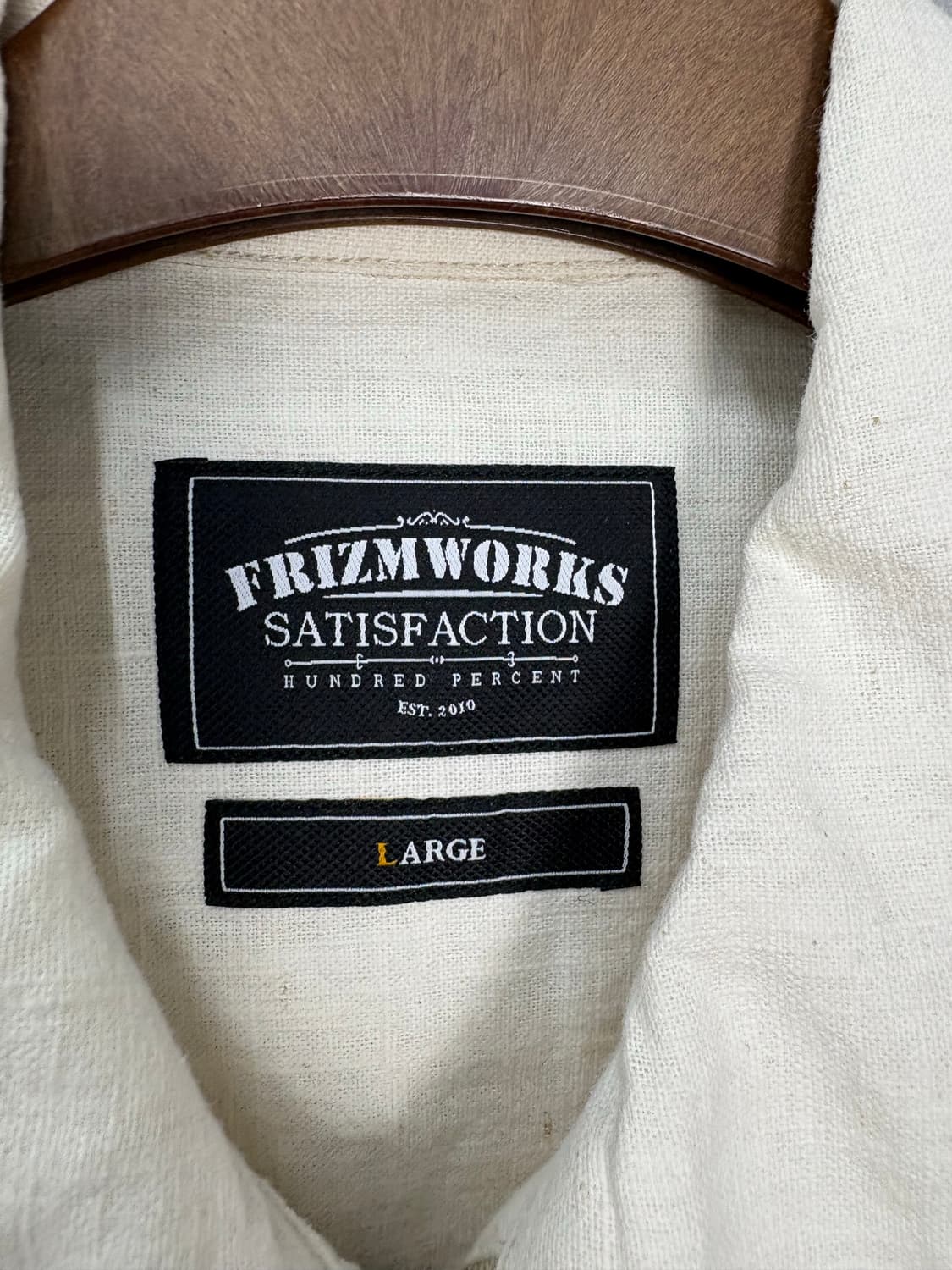 프리즘웍스 린넨 아이보리 블루종 자켓 A3375 상품이미지6