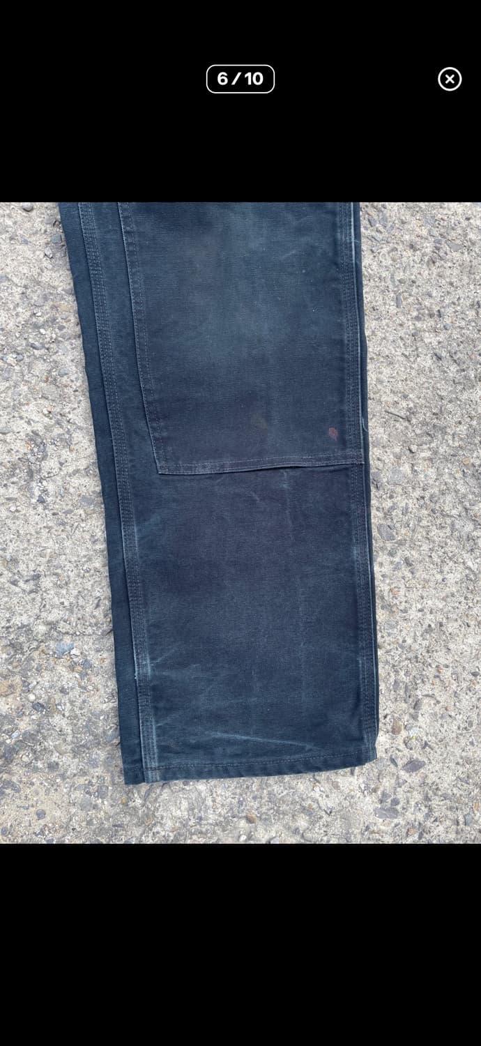 칼하트 더블니 b01 34사이즈 블랙 상품이미지6