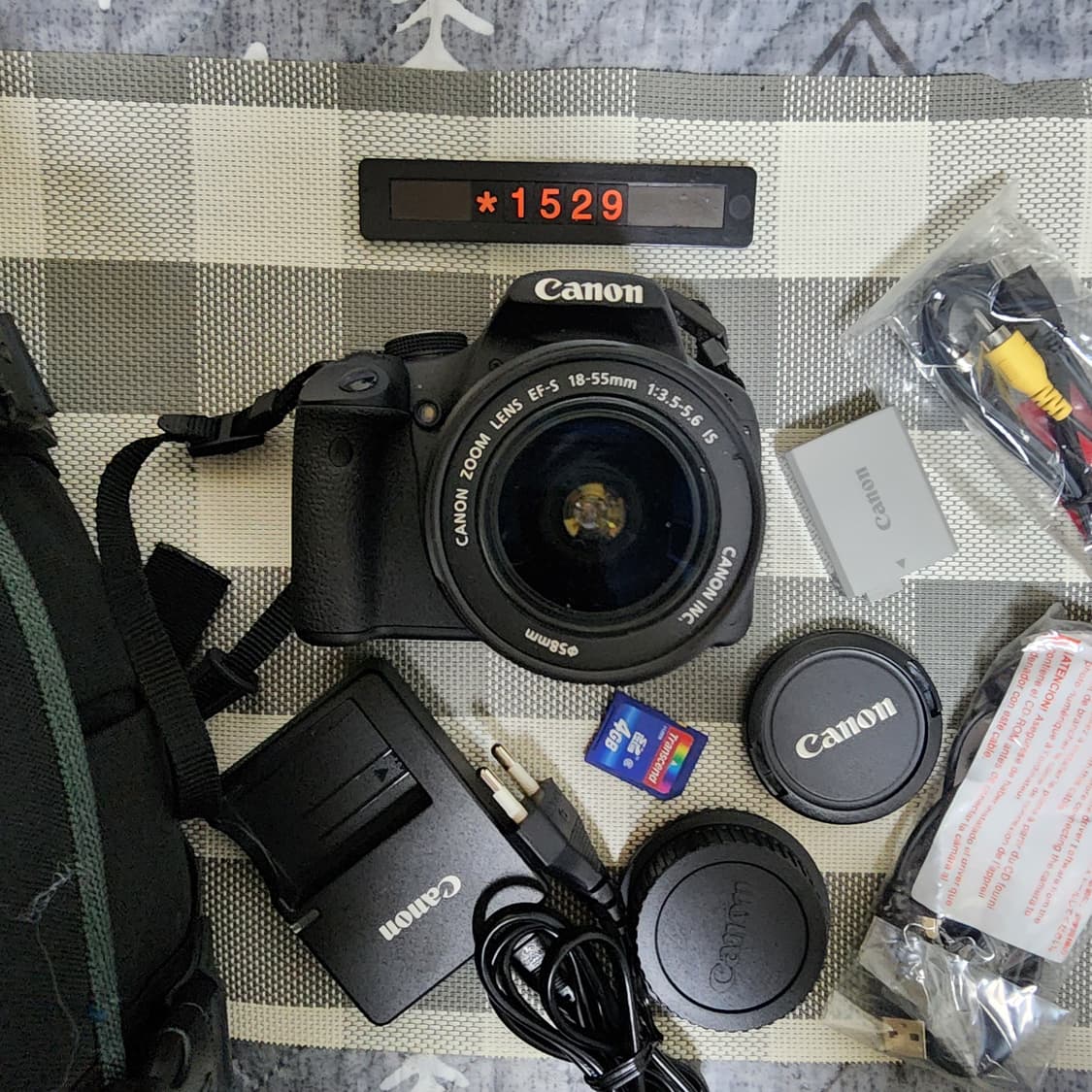 캐논 EOS 500D 디지털카메라 가방 세트 상품이미지1