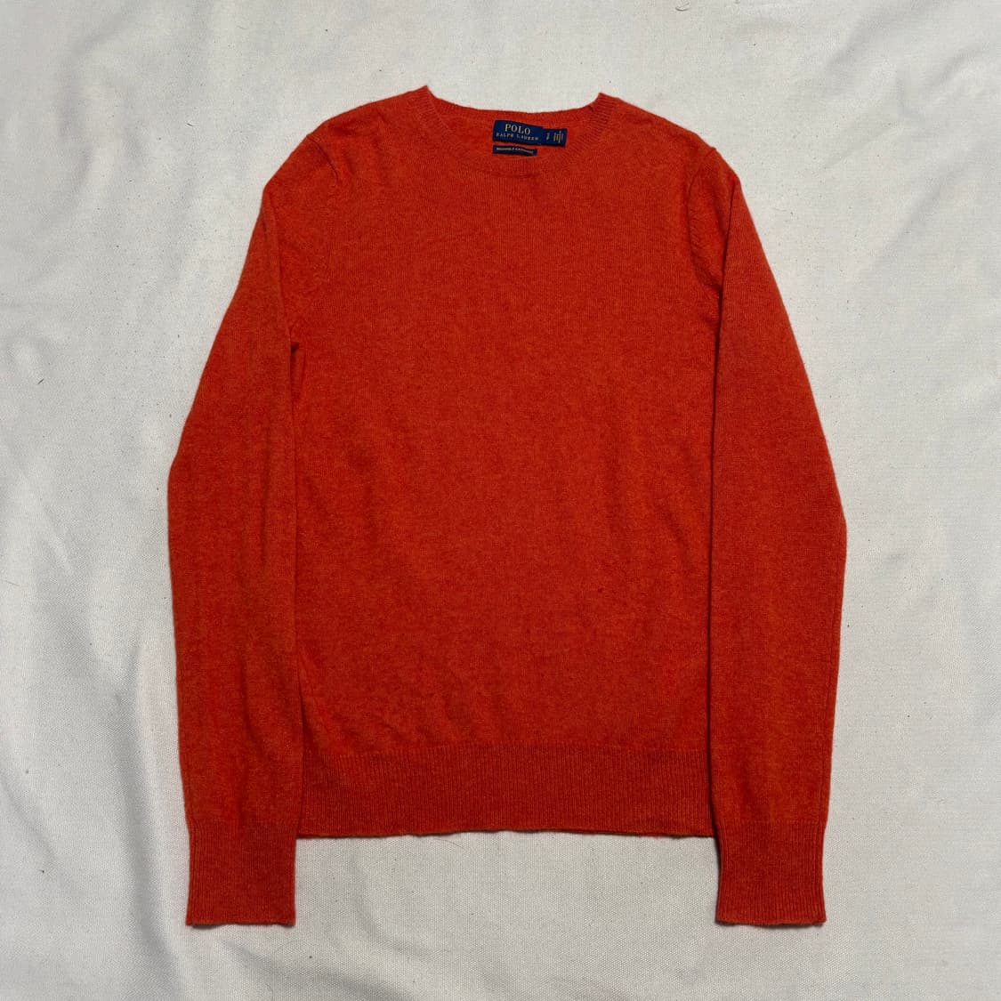 S 폴로랄프로렌 캐시미어 오렌지 니트 상품이미지2