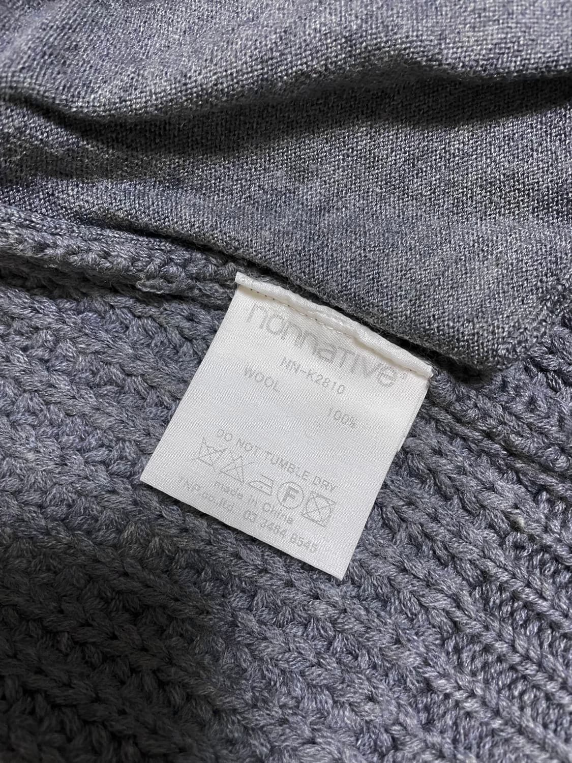 논네이티브 드웰러 풀집스웨터 가디건 언유즈드 상품이미지7