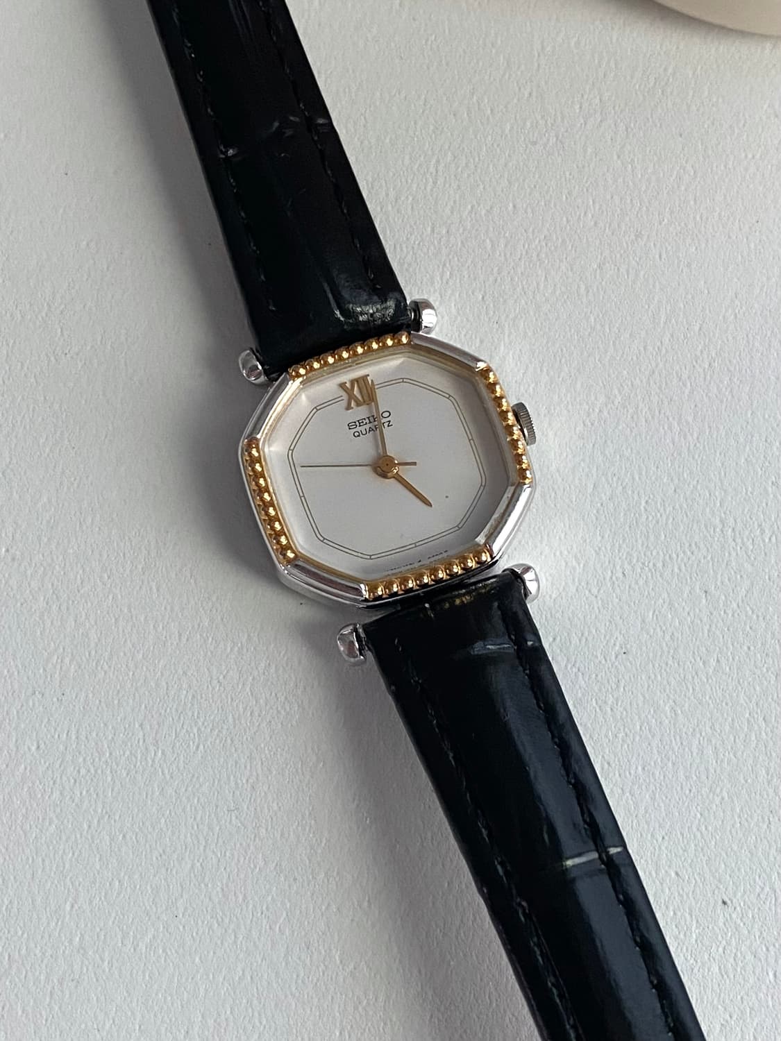 Seiko 세이코 옥타곤 베젤 쿼츠 레이디스 상품이미지2