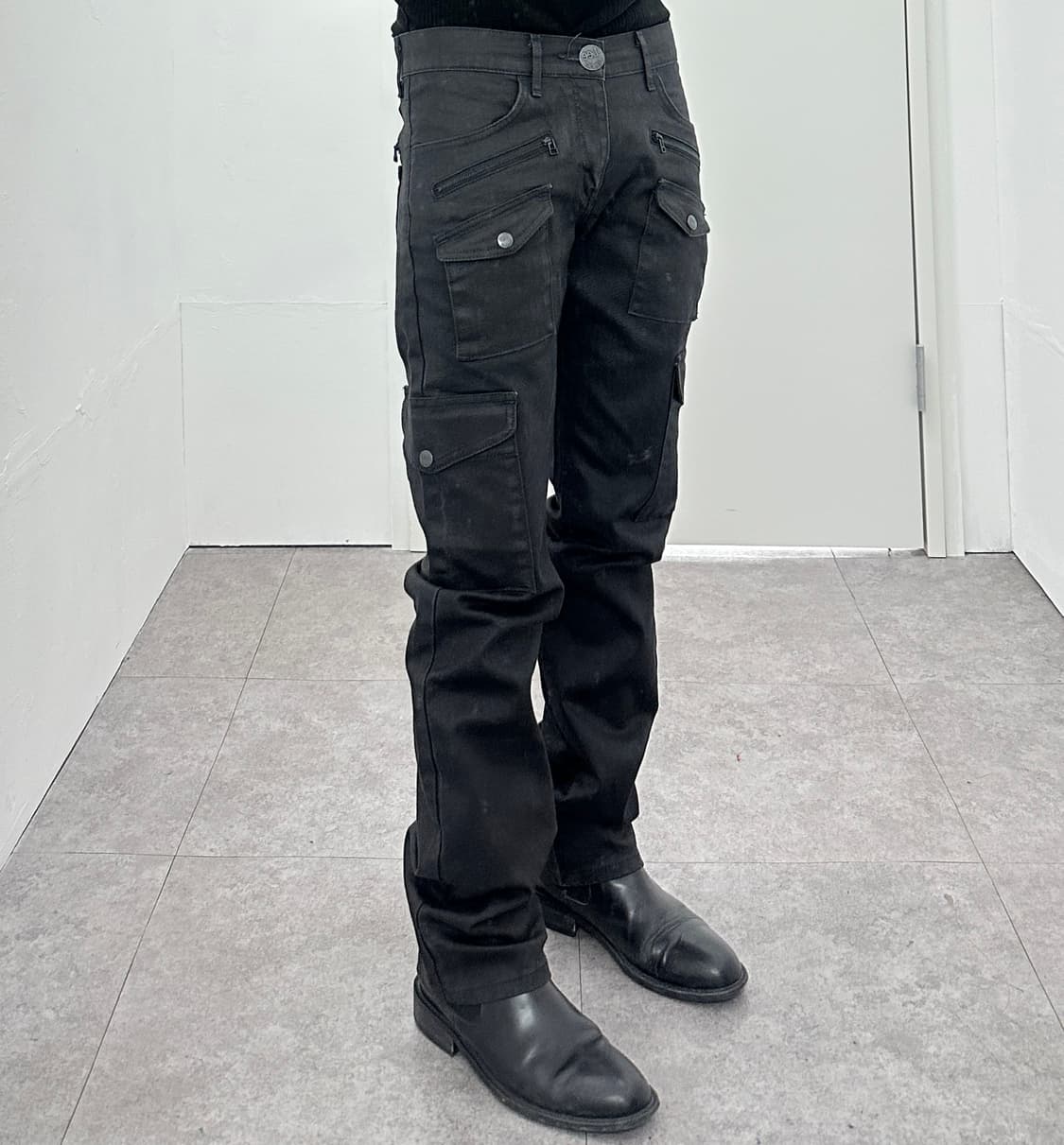 Lee Zipper Point Back Detail Moto Pants 상품이미지4