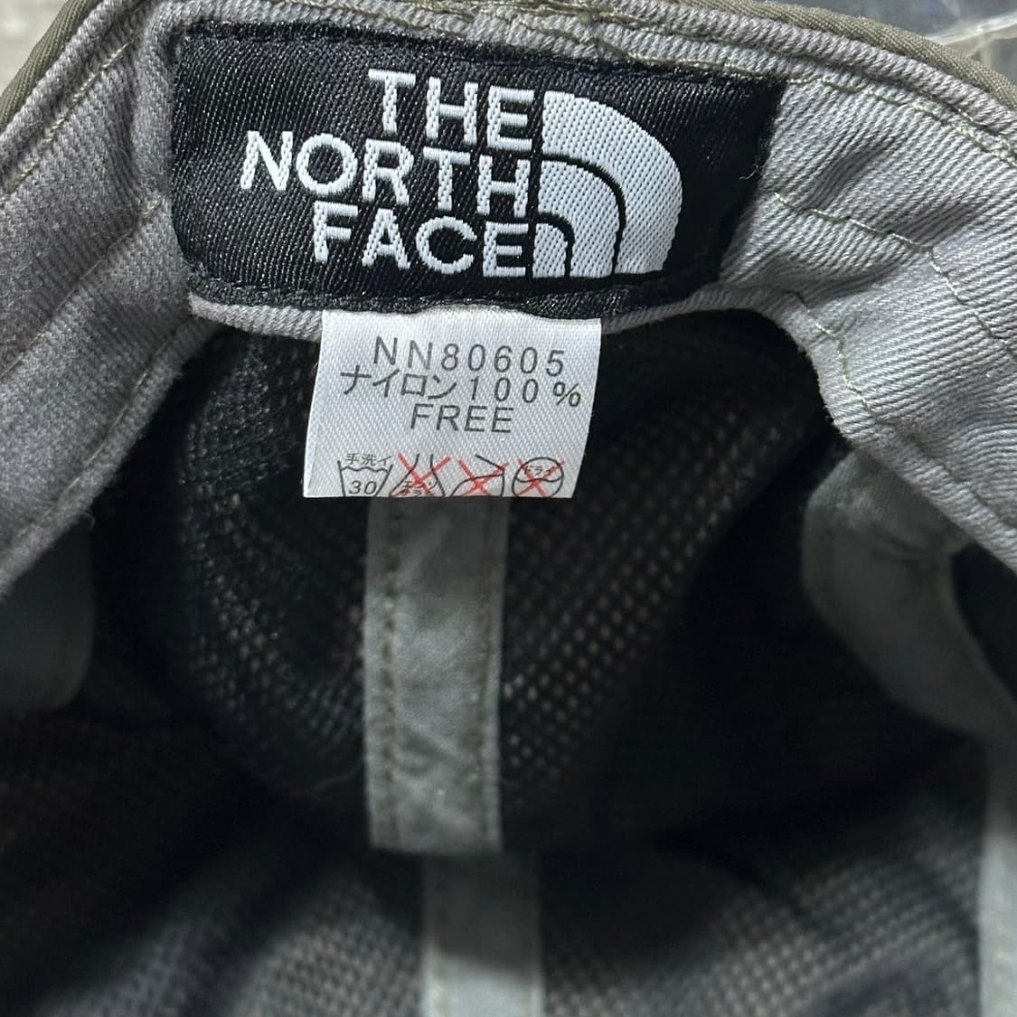 JPN 노스페이스 나일론 캠프캡 상품이미지4