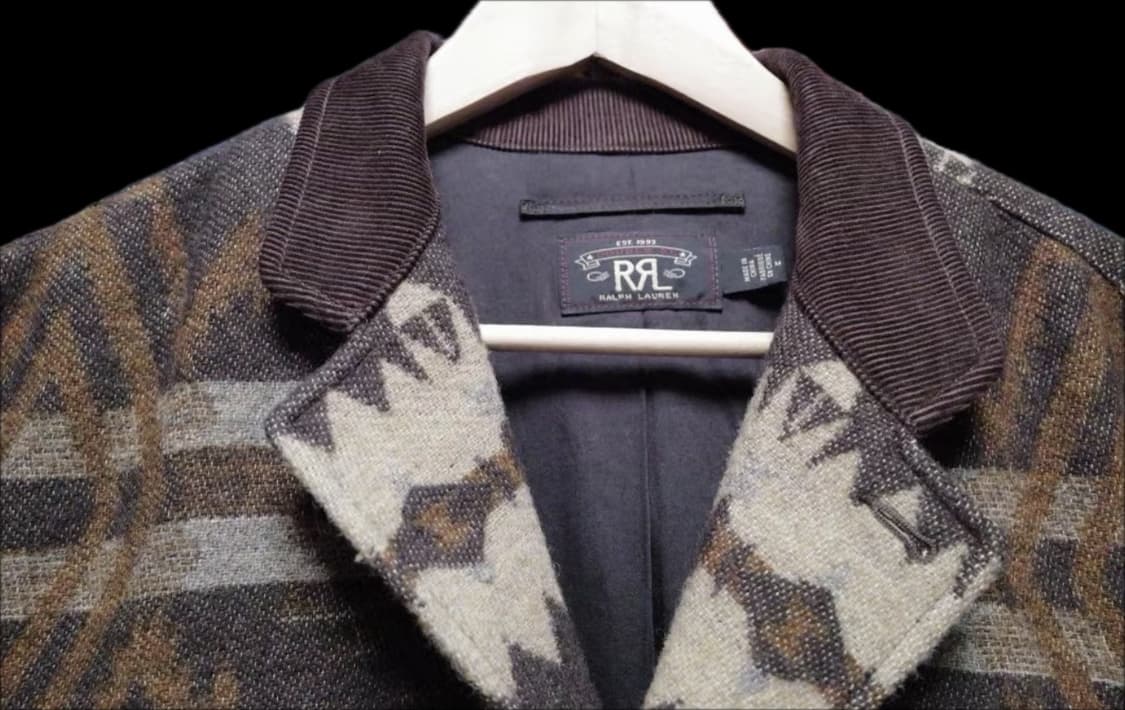 RRL Jacquard Southwestern jacket M 상품이미지4