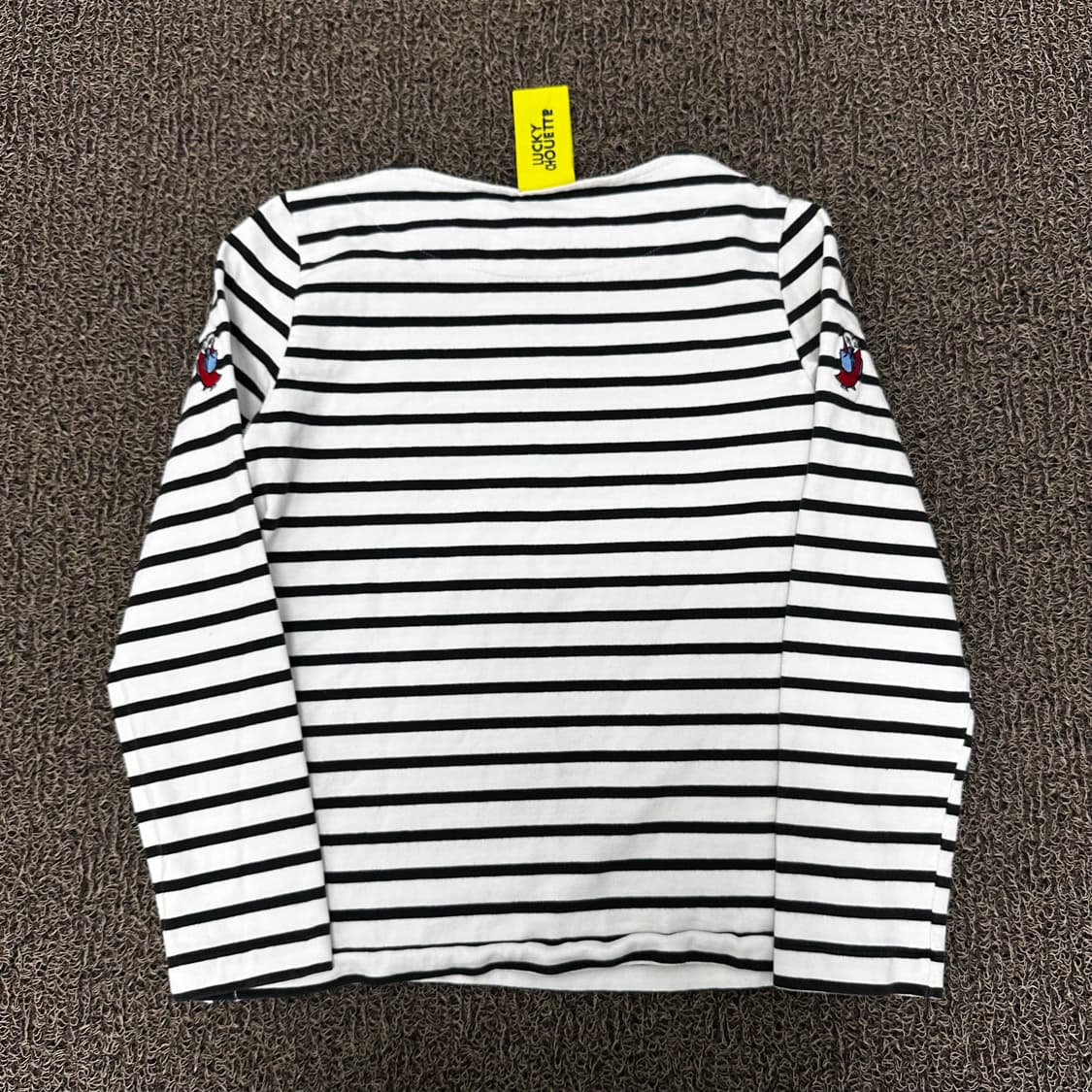 럭키슈에뜨 스트라이프 여성 긴팔티셔츠 상품이미지4