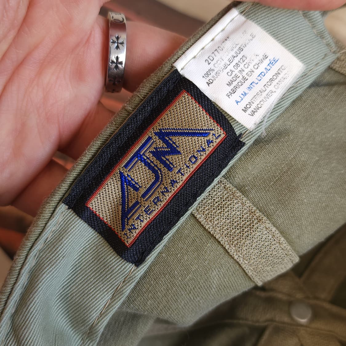 90s 빈티지 캡모자 애니멀 캡모자 트러커캡 미국 빈티지 산양 상품이미지6