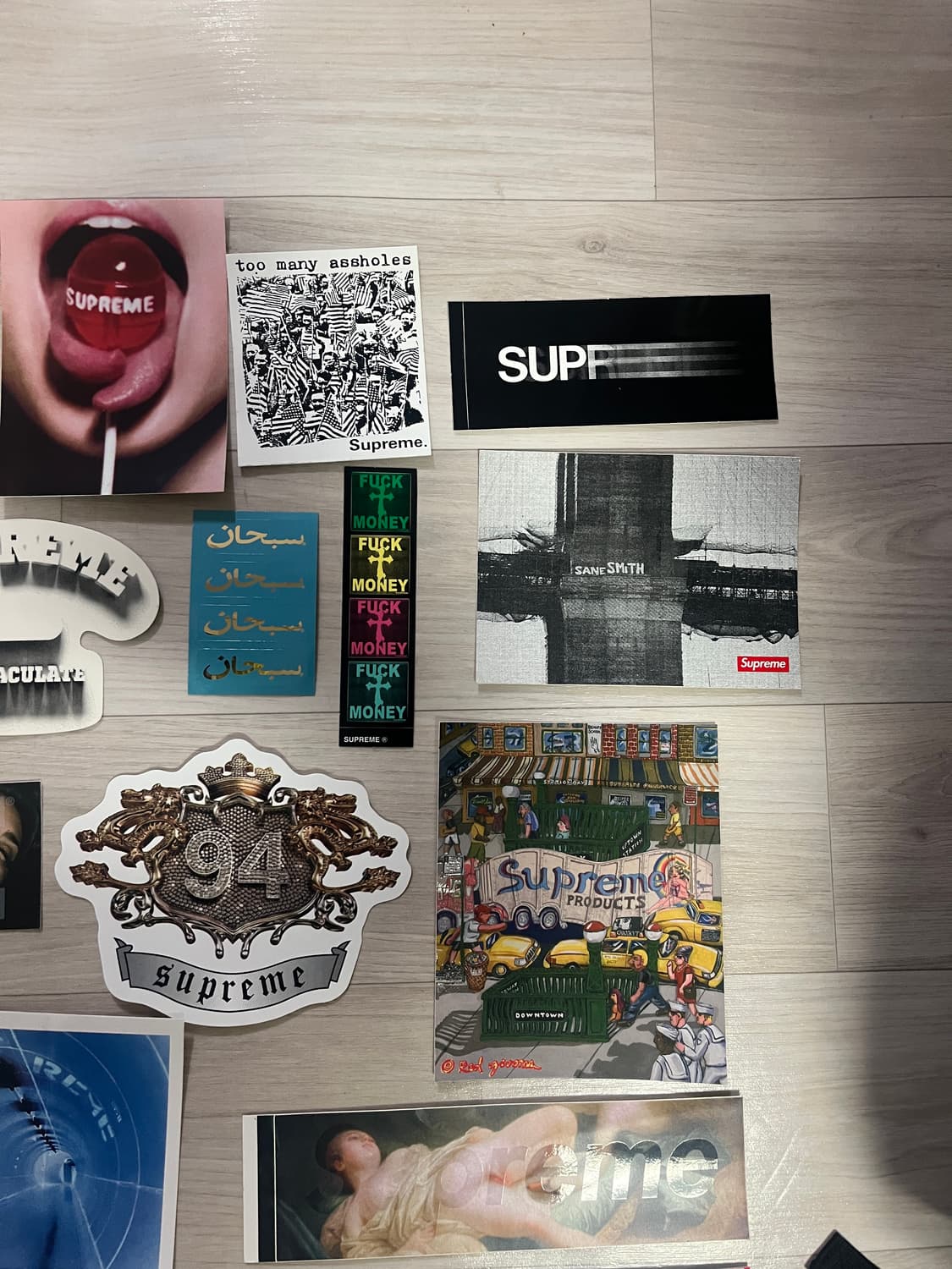 슈프림 스티커 일괄 판매 상품이미지3