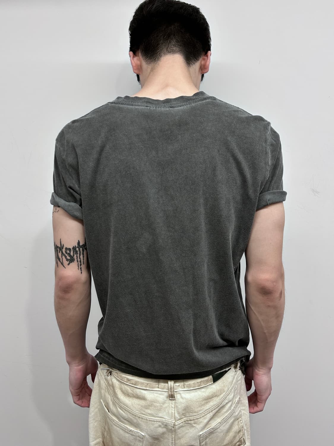 디스퀘어드2 피그먼트 워싱 포켓 티셔츠 상품이미지3